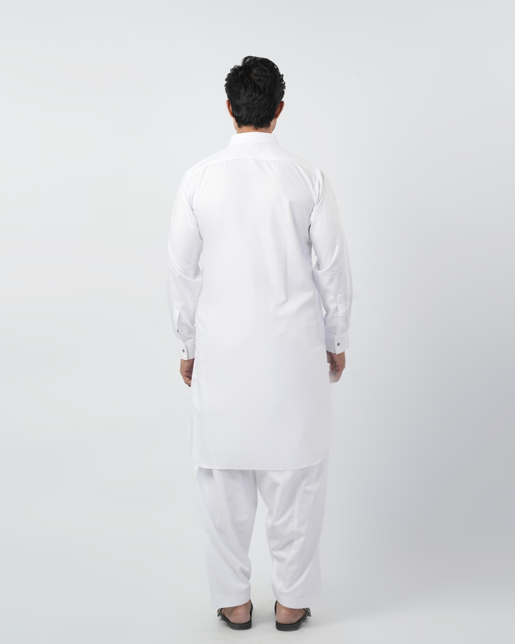 Eminent Men's Kameez Shalwar Suit - White