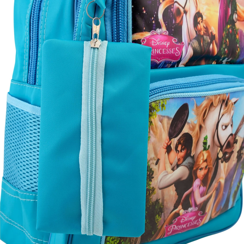 Kids School Backpack 14.5" Zee-218 - Cyan, School Bags, Chase Value, Chase Value