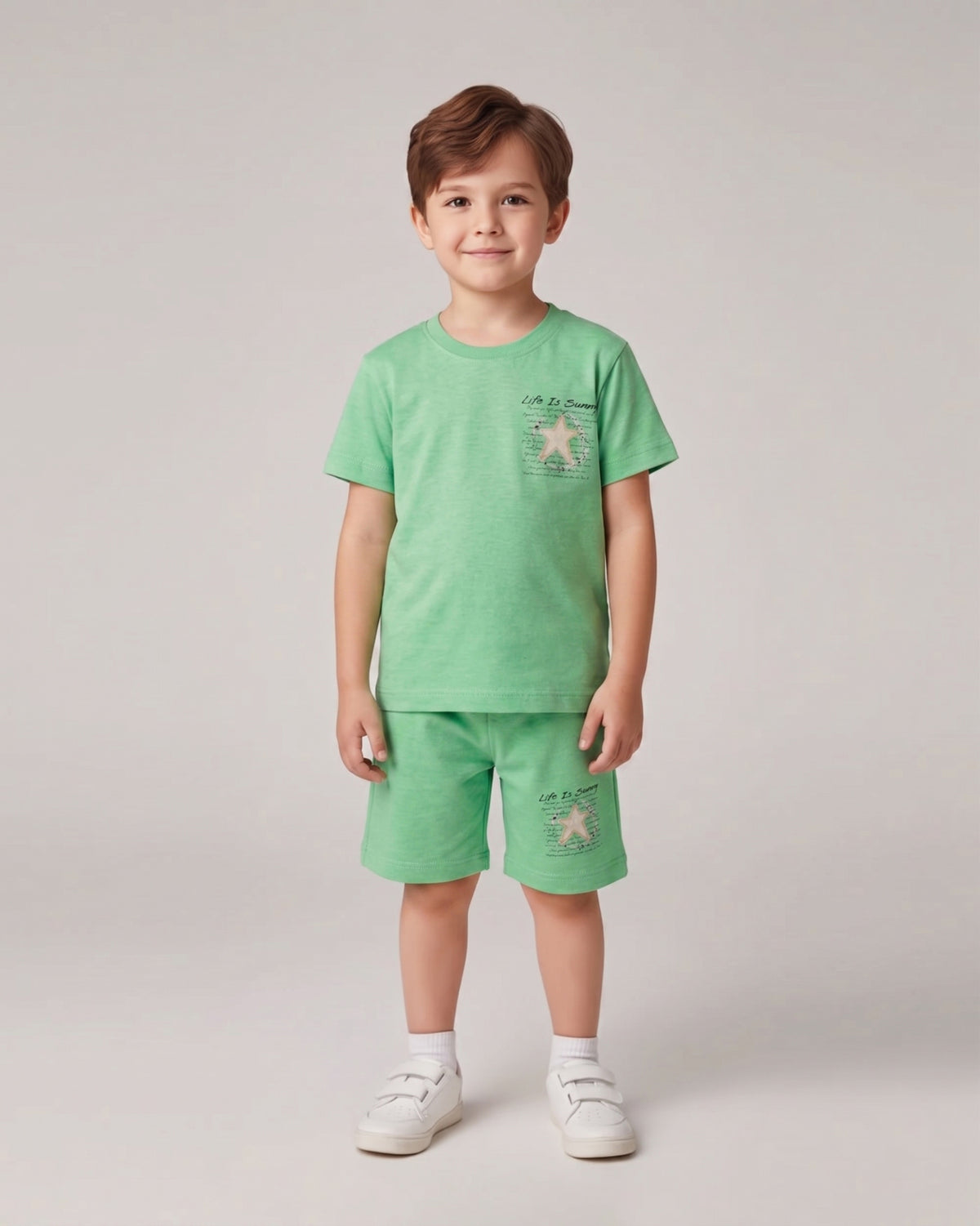 Valuables Boys' Half Sleeves Suit