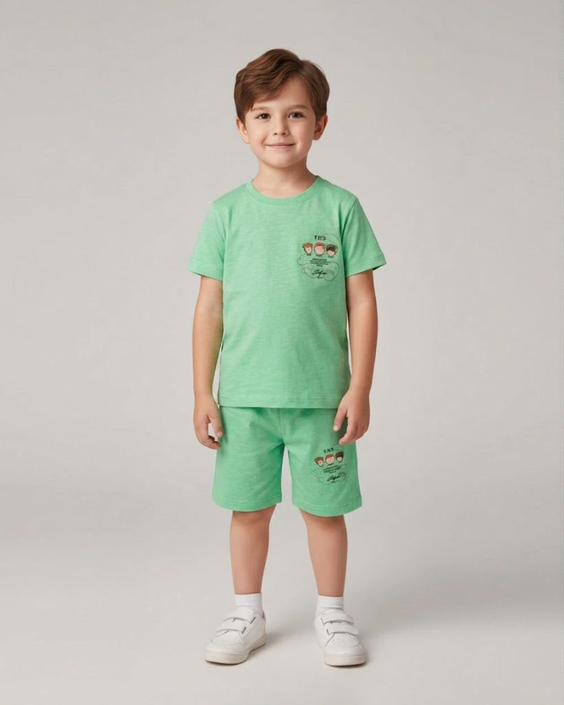Valuables Boys' Half Sleeves Suit