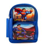 Kids School Backpack 14.5" Zee-218 - Blue, School Bags, Chase Value, Chase Value