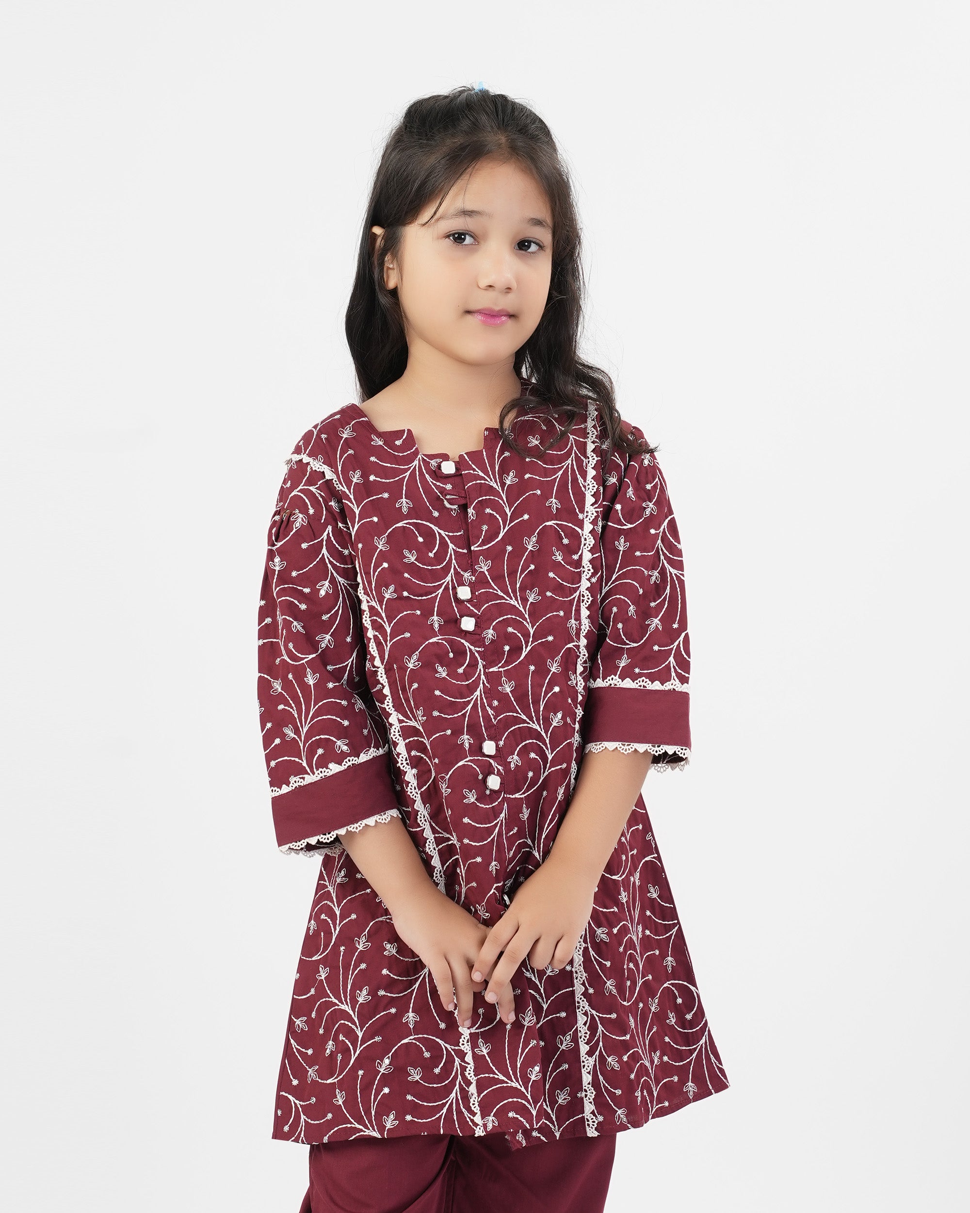 Girl's Embroidered Shalwar Kameez, Girls Shalwar Kameez, Chase Value, Chase Value