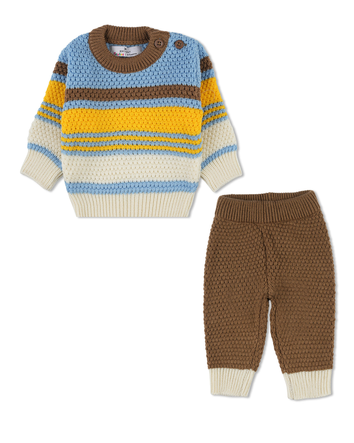 Eminent Newborn Boys’ Sweater Suit, Newborn Boys Full Sleeves T-Shirts, Eminent, Chase Value