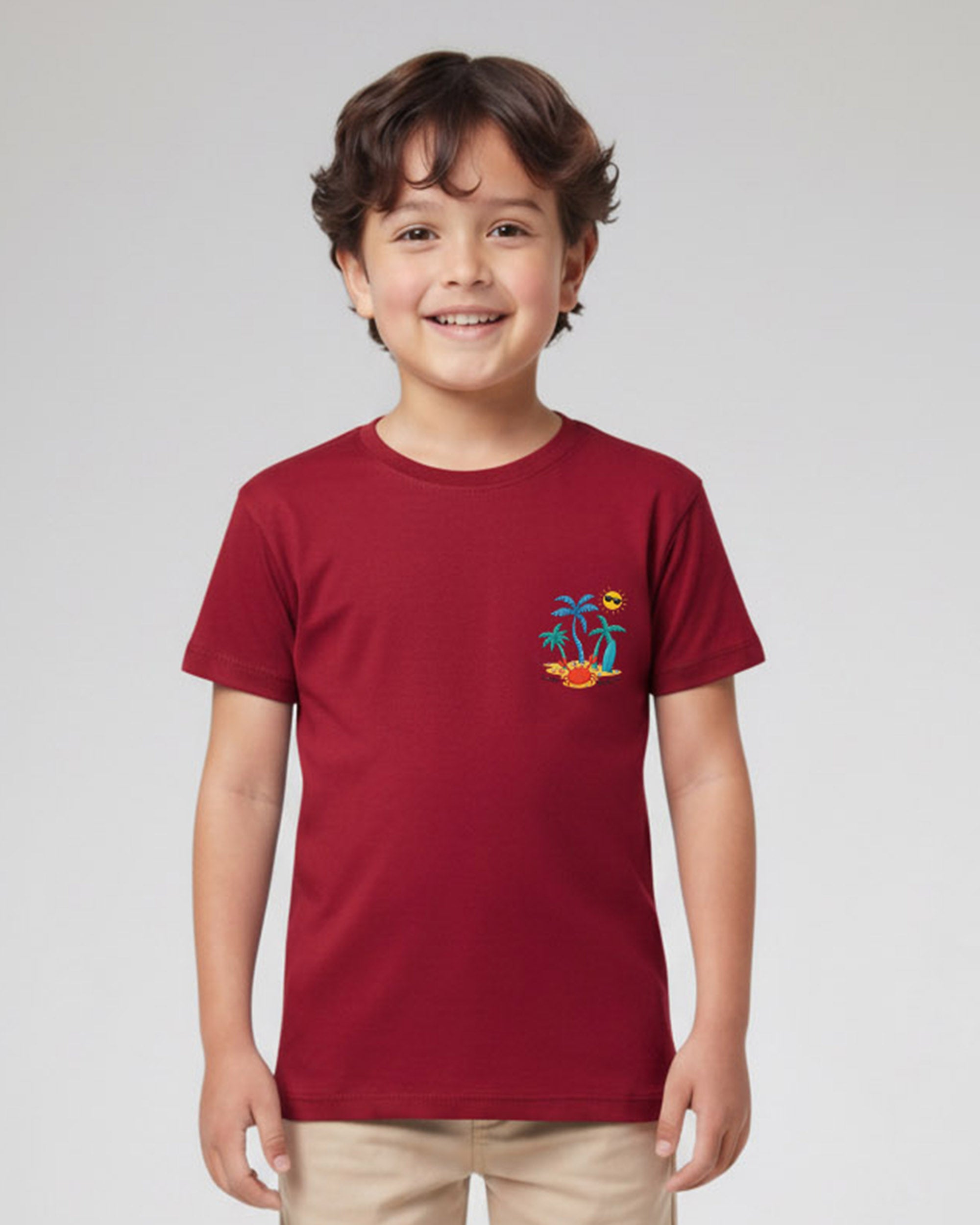 Valuables Boys' Half Sleeves T-Shirt