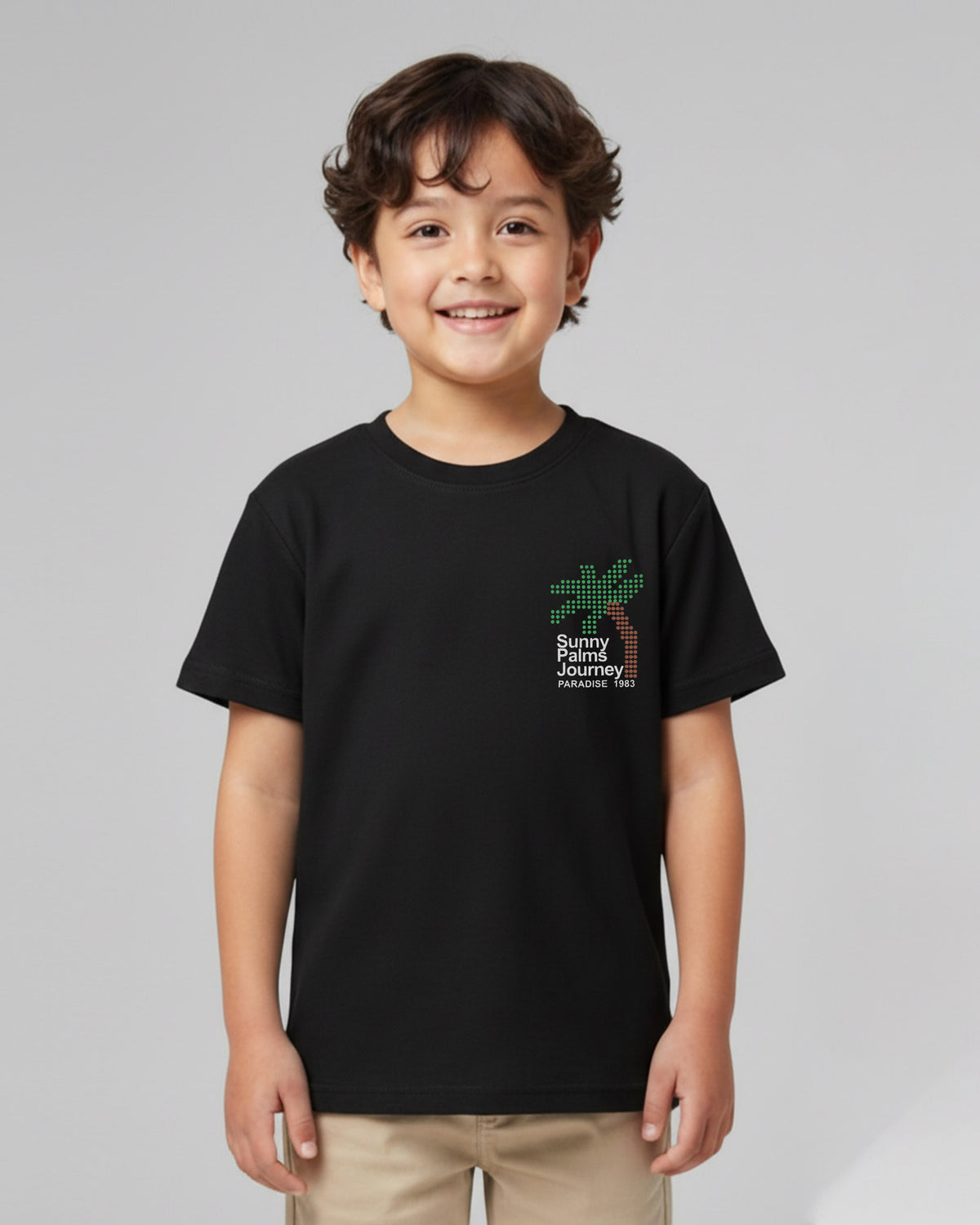 Valuables Boys' Half Sleeves T-Shirt