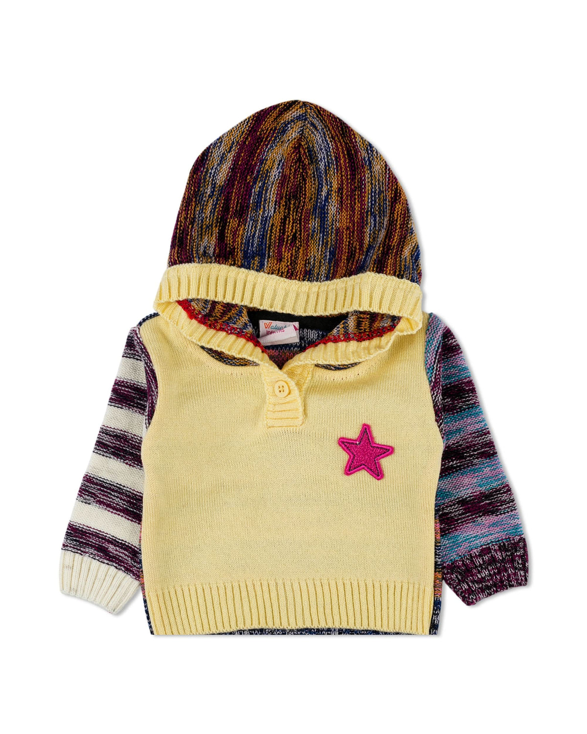 Valuables Newborn Girls’ Hooded Sweater, Newborn Girls Sweaters, Chase Value, Chase Value