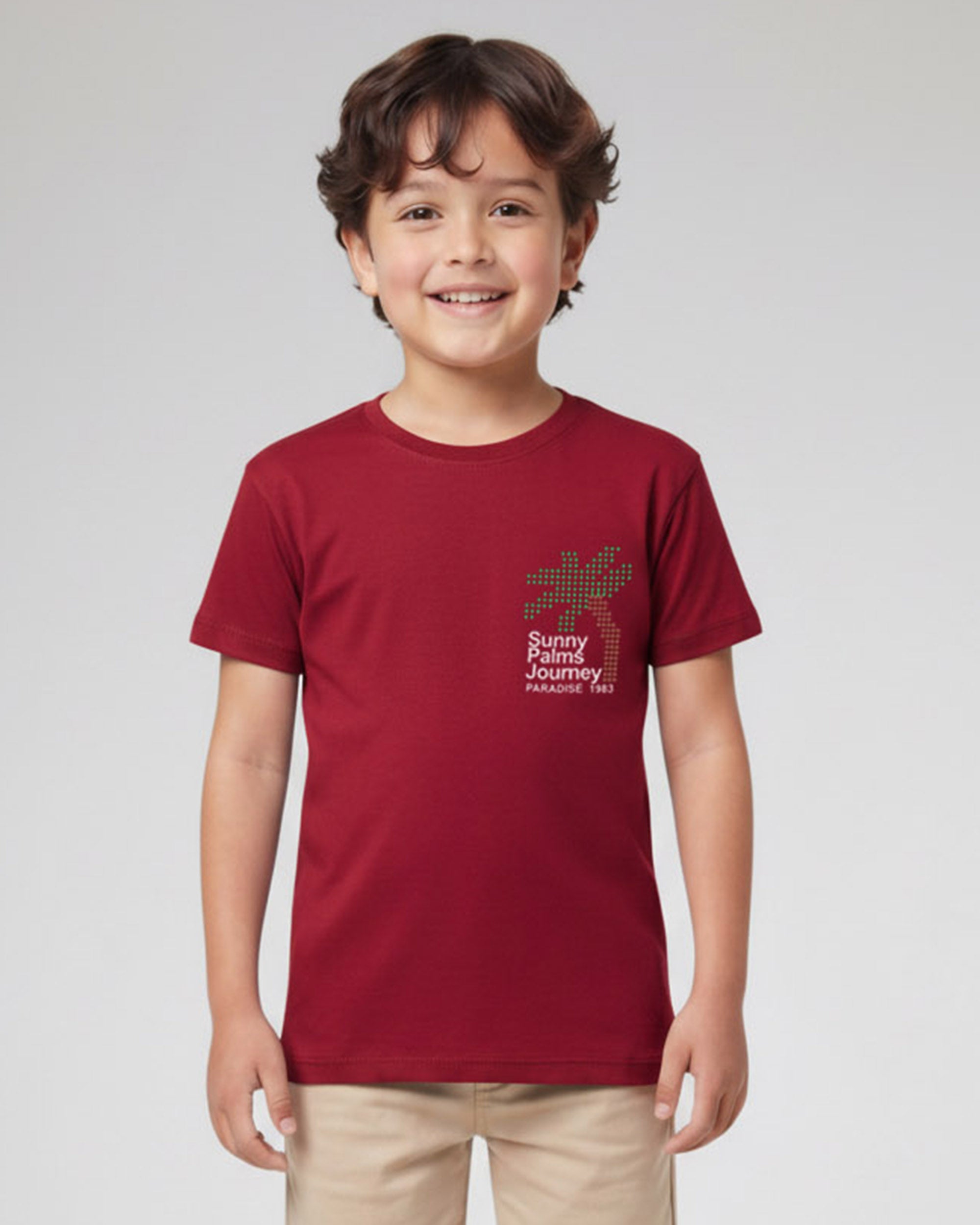 Valuables Boys' Half Sleeves T-Shirt