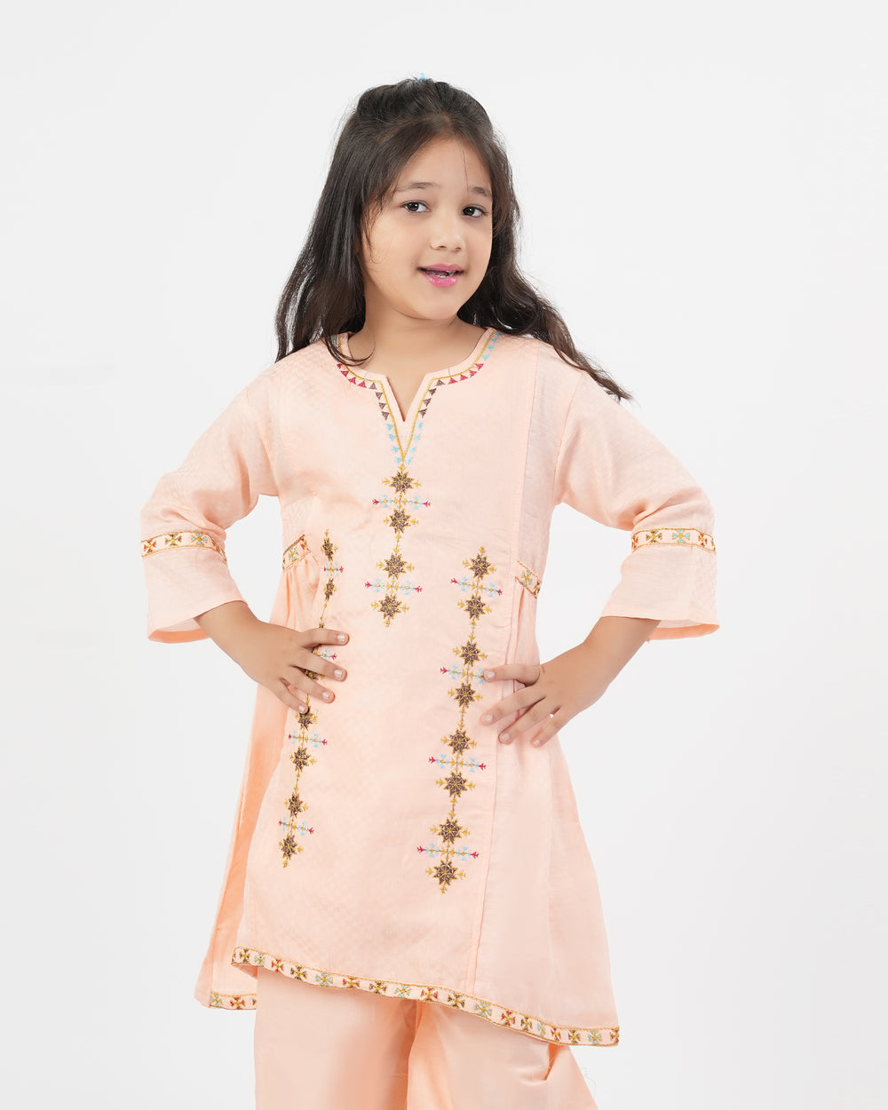 Girl's Embroidered Shalwar Kameez, Girls Shalwar Kameez, Chase Value, Chase Value