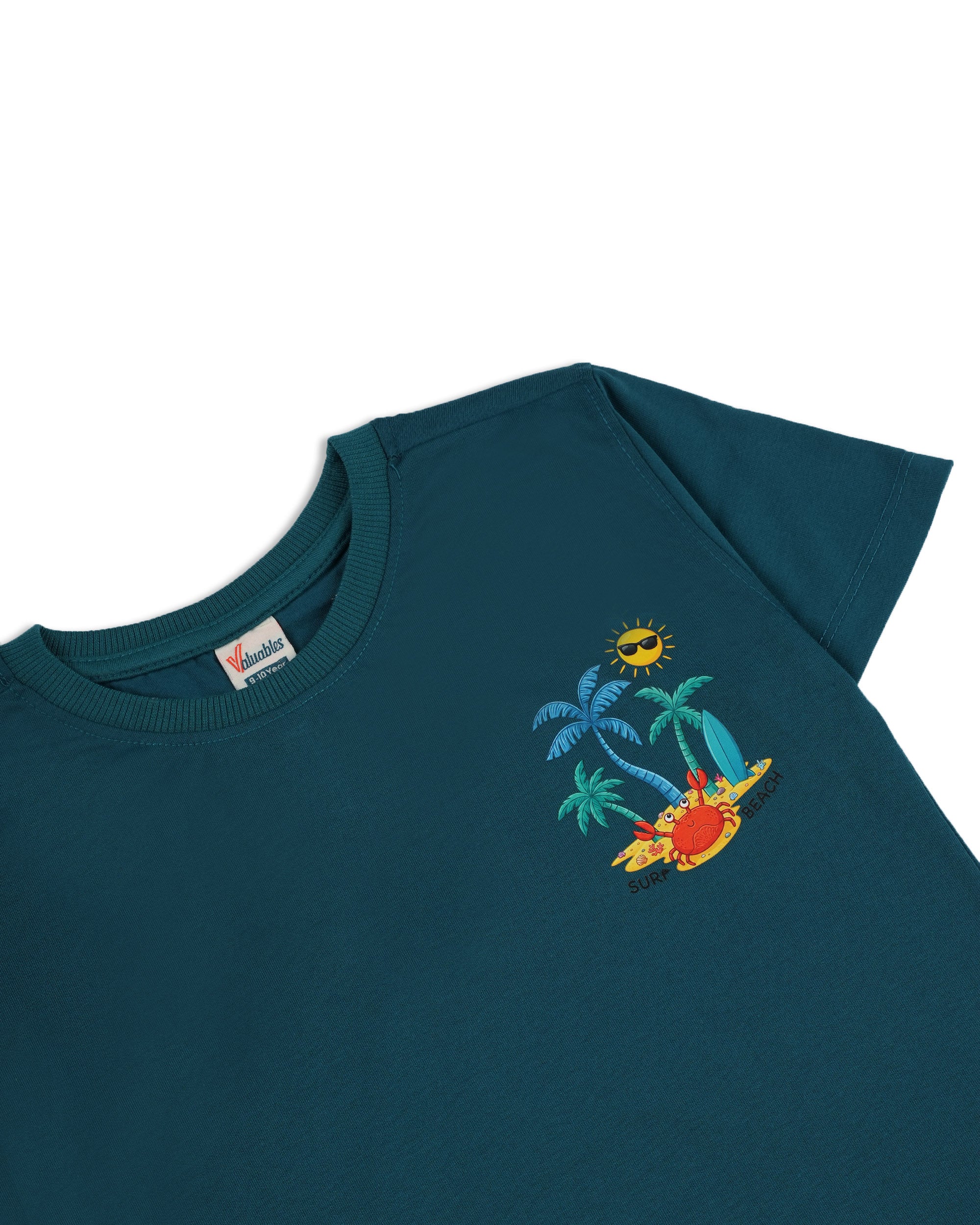 Valuables Boys' Half Sleeves T-Shirt