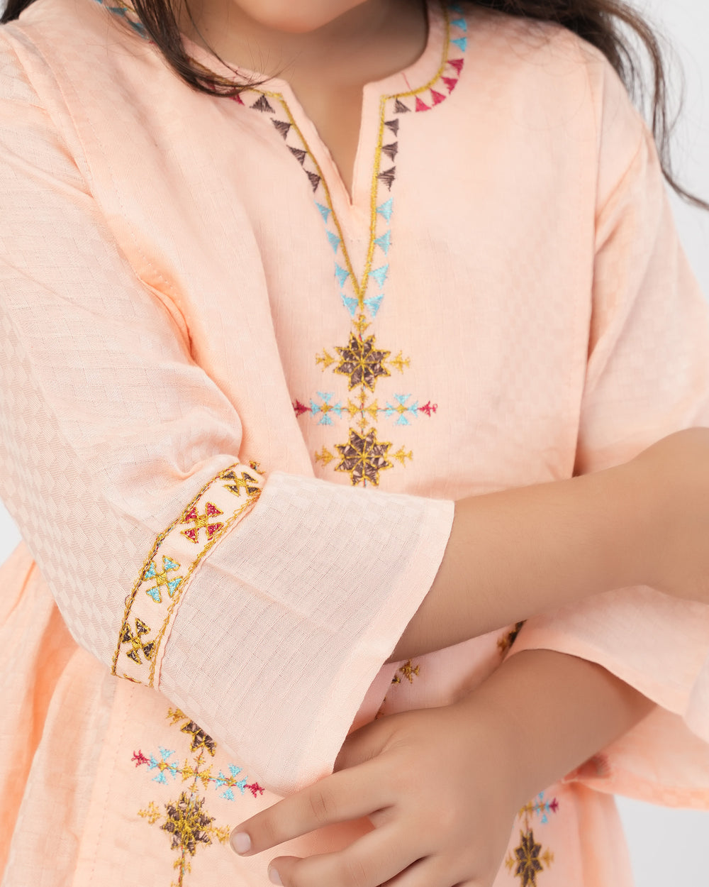 Girl's Embroidered Shalwar Kameez, Girls Shalwar Kameez, Chase Value, Chase Value