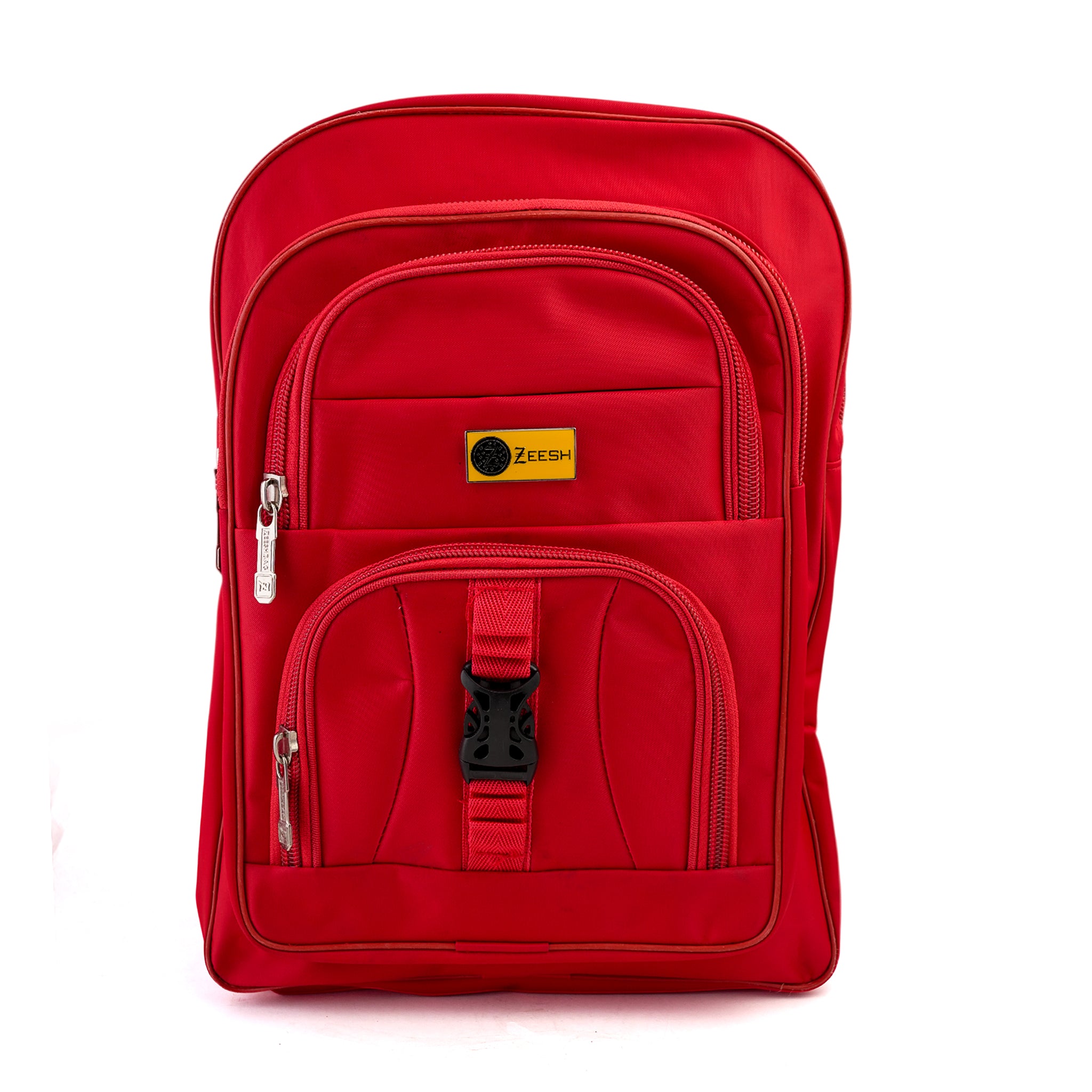 Kids School Backpack 17.5" Zee-222 - Red, School Bags, Chase Value, Chase Value