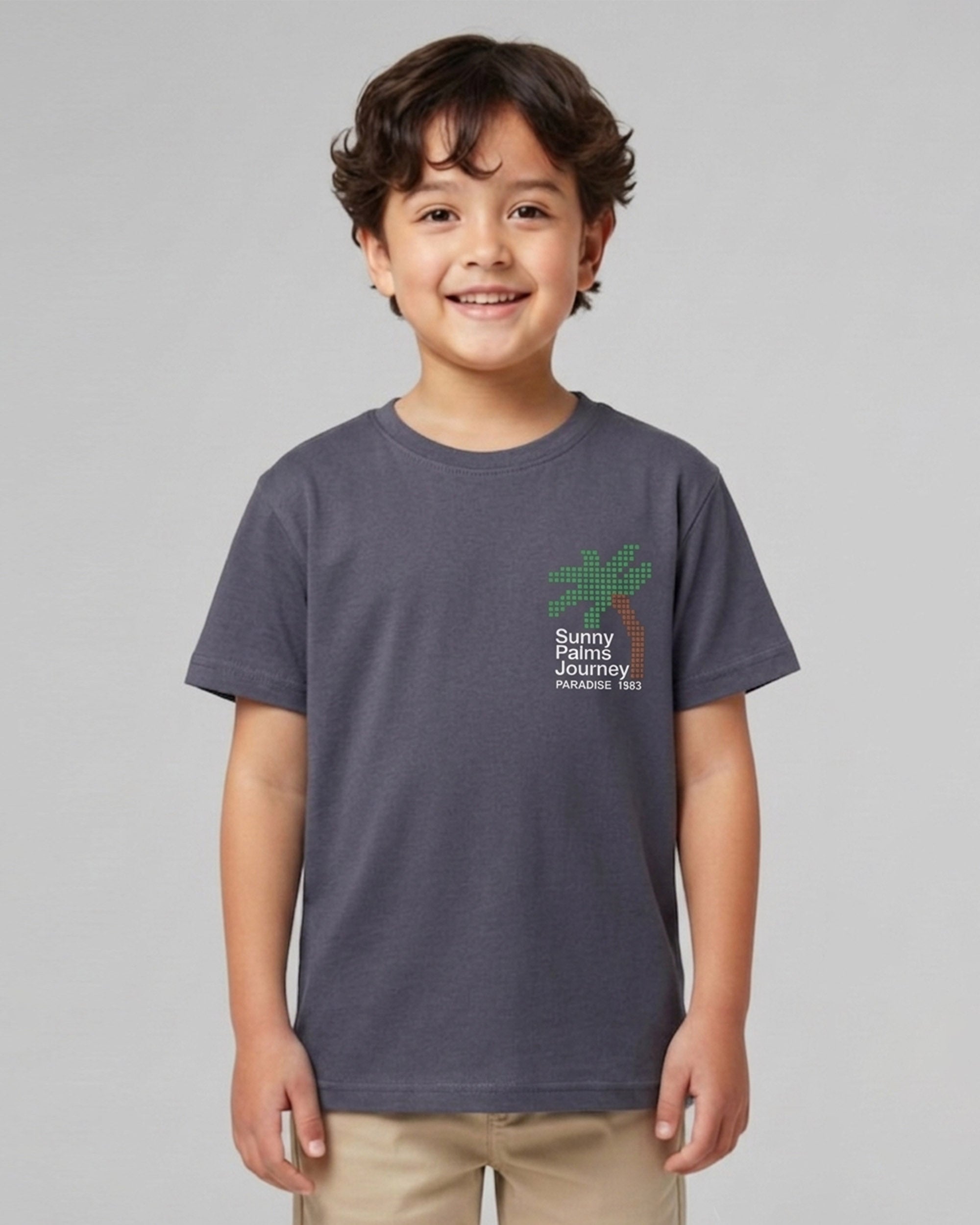 Valuables Boys' Half Sleeves T-Shirt
