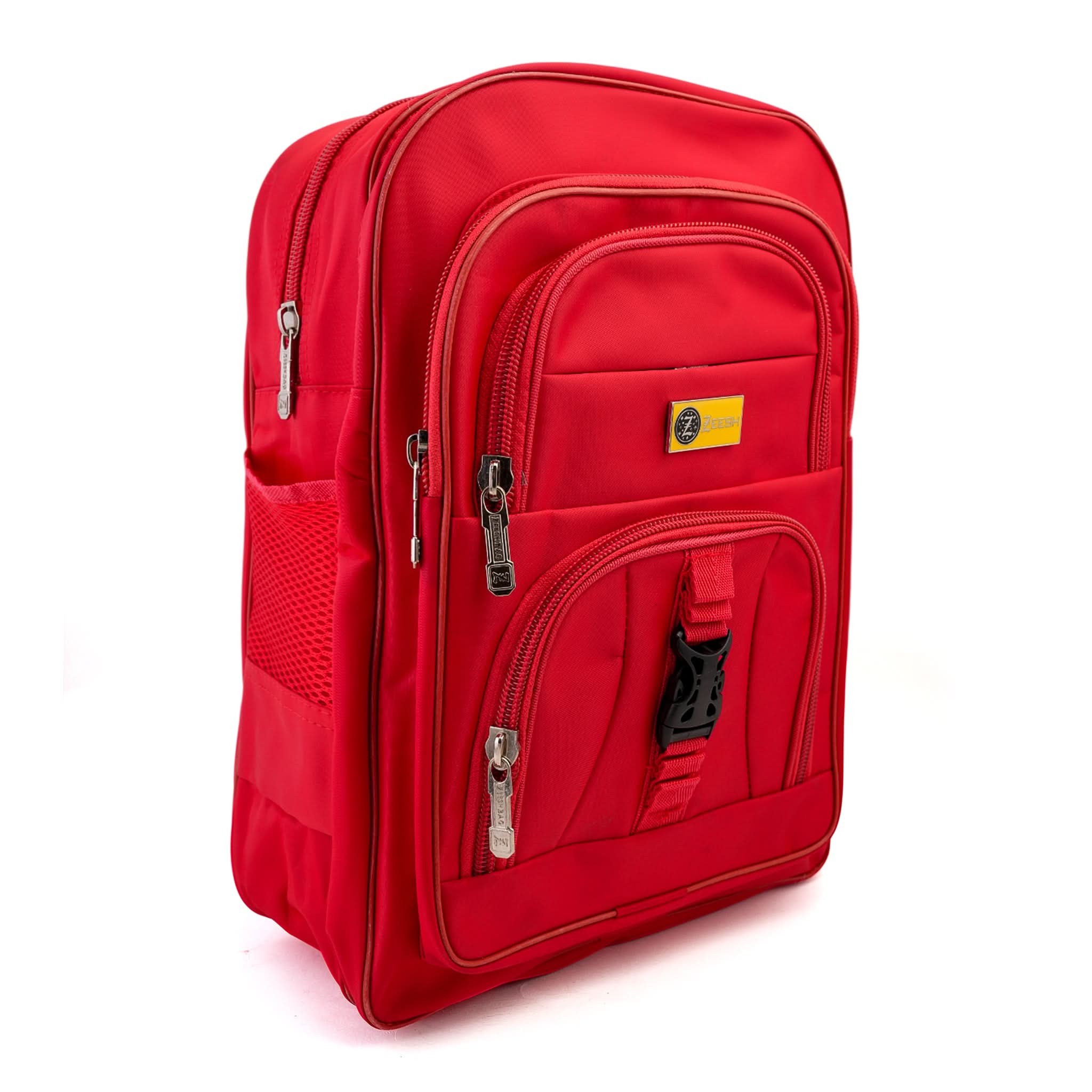 Kids School Backpack 15.5" Zee-222 - Red, School Bags, Chase Value, Chase Value