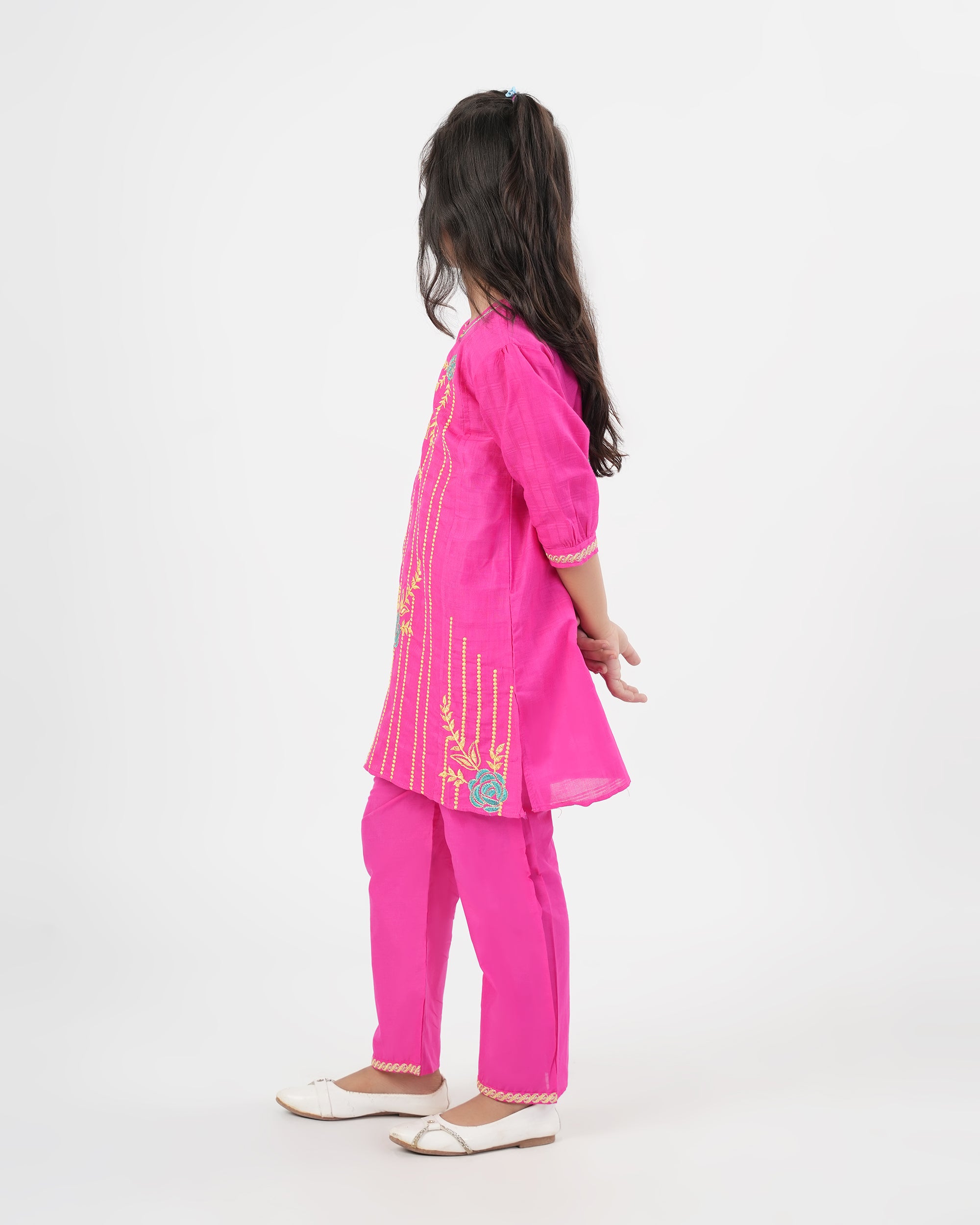 Girl's Embroidered Shalwar Kameez, Girls Shalwar Kameez, Chase Value, Chase Value