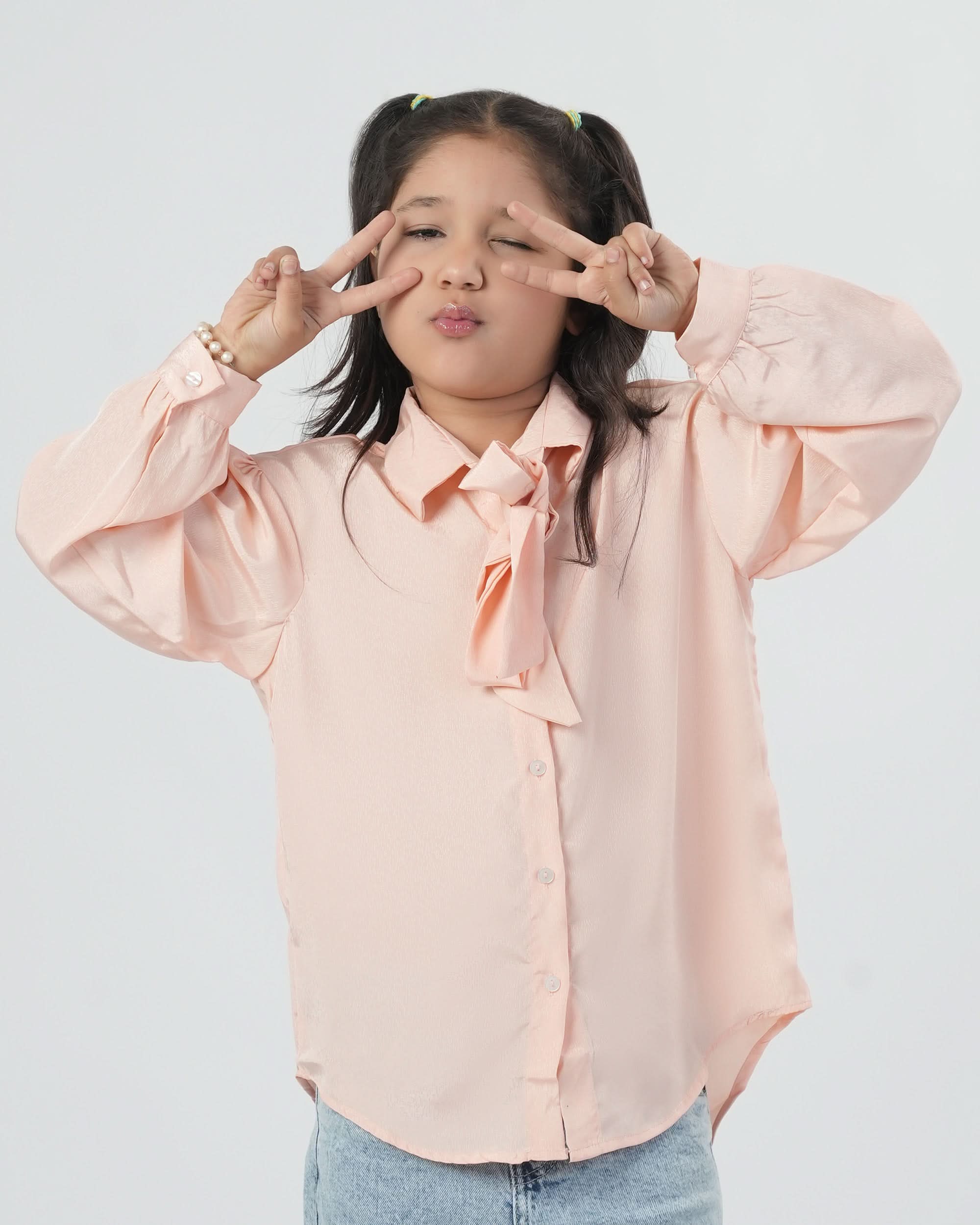 Eminent Girls Woven Full Sleeves Tops, Girls Tops, Eminent, Chase Value