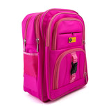 Kids School Backpack 17.5" Zee-222 - Pink, School Bags, Chase Value, Chase Value
