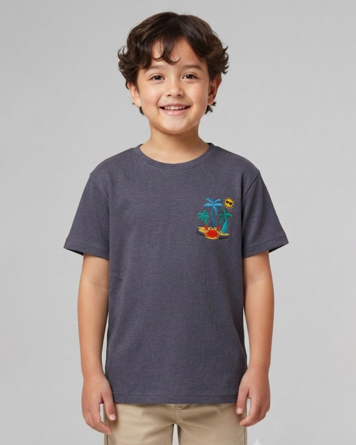 Valuables Boys' Half Sleeves T-Shirt
