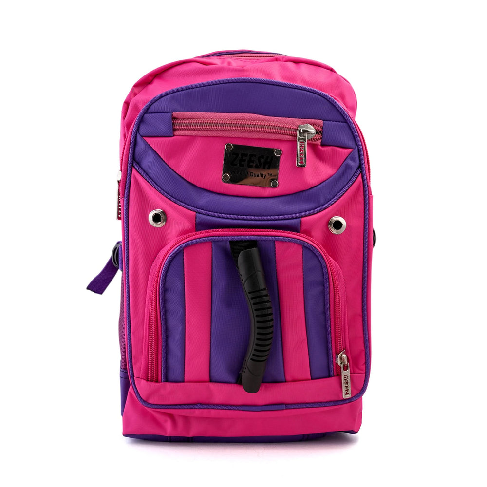 Kids School Backpack 18" Zee-219 - Pink, School Bags, Chase Value, Chase Value