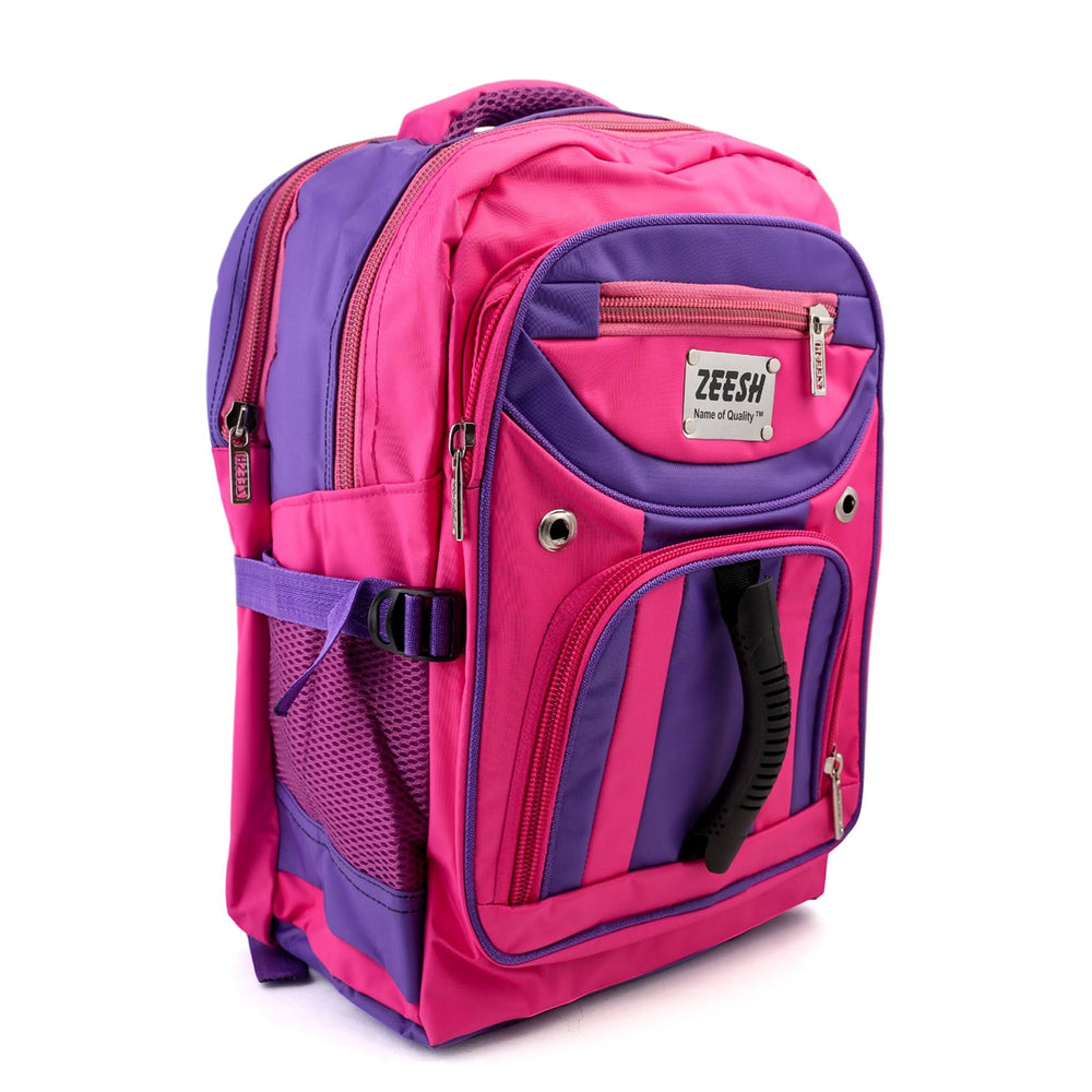 Kids School Backpack 18" Zee-219 - Pink, School Bags, Chase Value, Chase Value