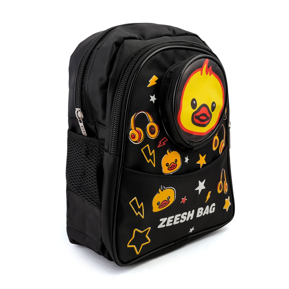 Kids School Backpack 14" Zee-221 - Black, School Bags, Chase Value, Chase Value
