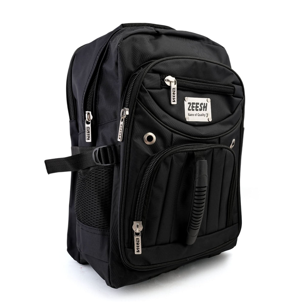 Kids School Backpack 18" Zee-219 - Black, School Bags, Chase Value, Chase Value