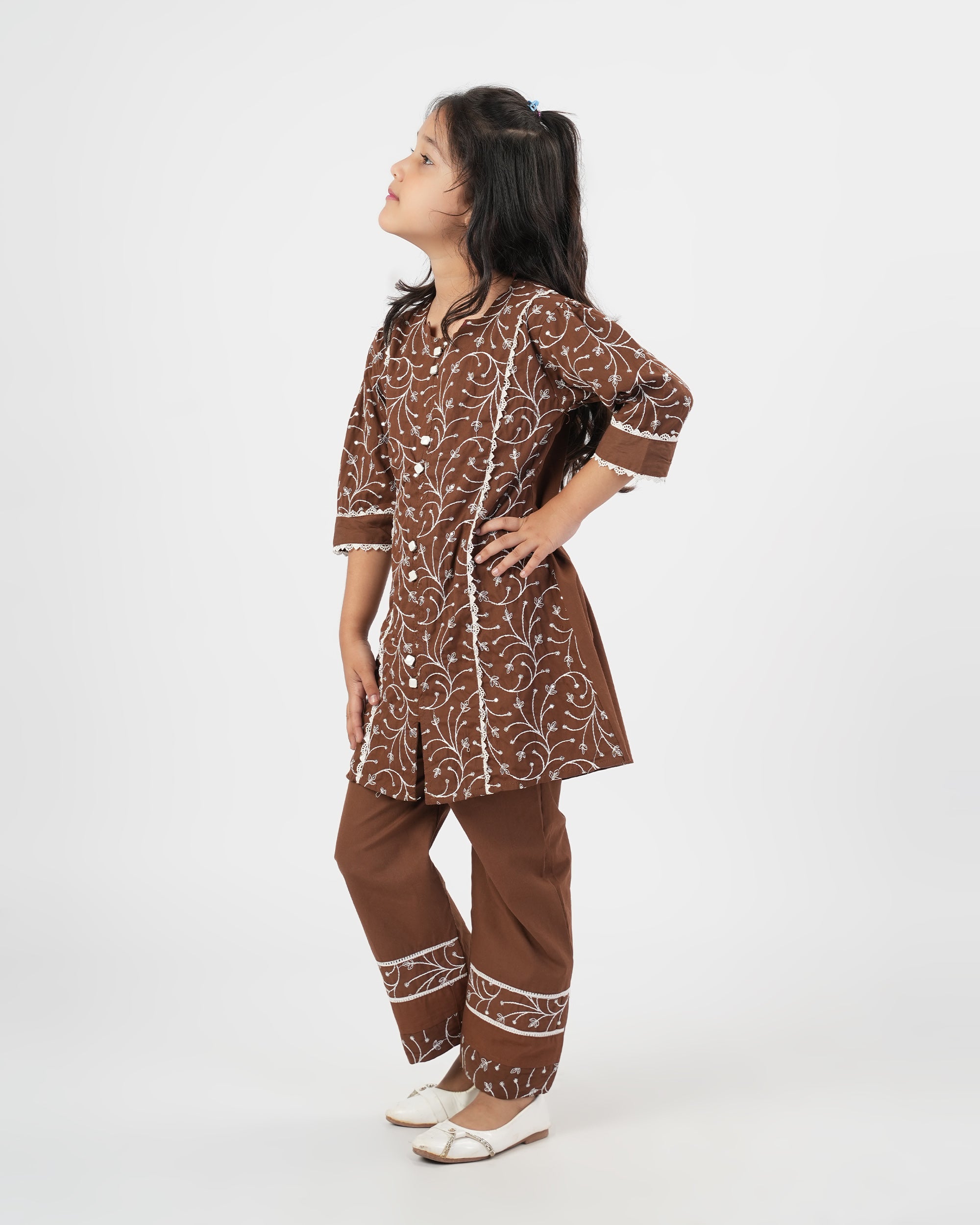 Girl's Embroidered Shalwar Kameez, Girls Shalwar Kameez, Chase Value, Chase Value