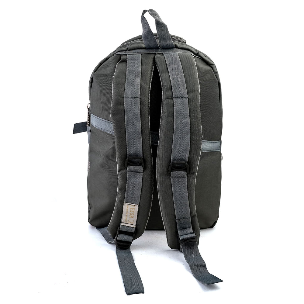 Kids School Backpack 20" Zee-220 - Grey, School Bags, Chase Value, Chase Value