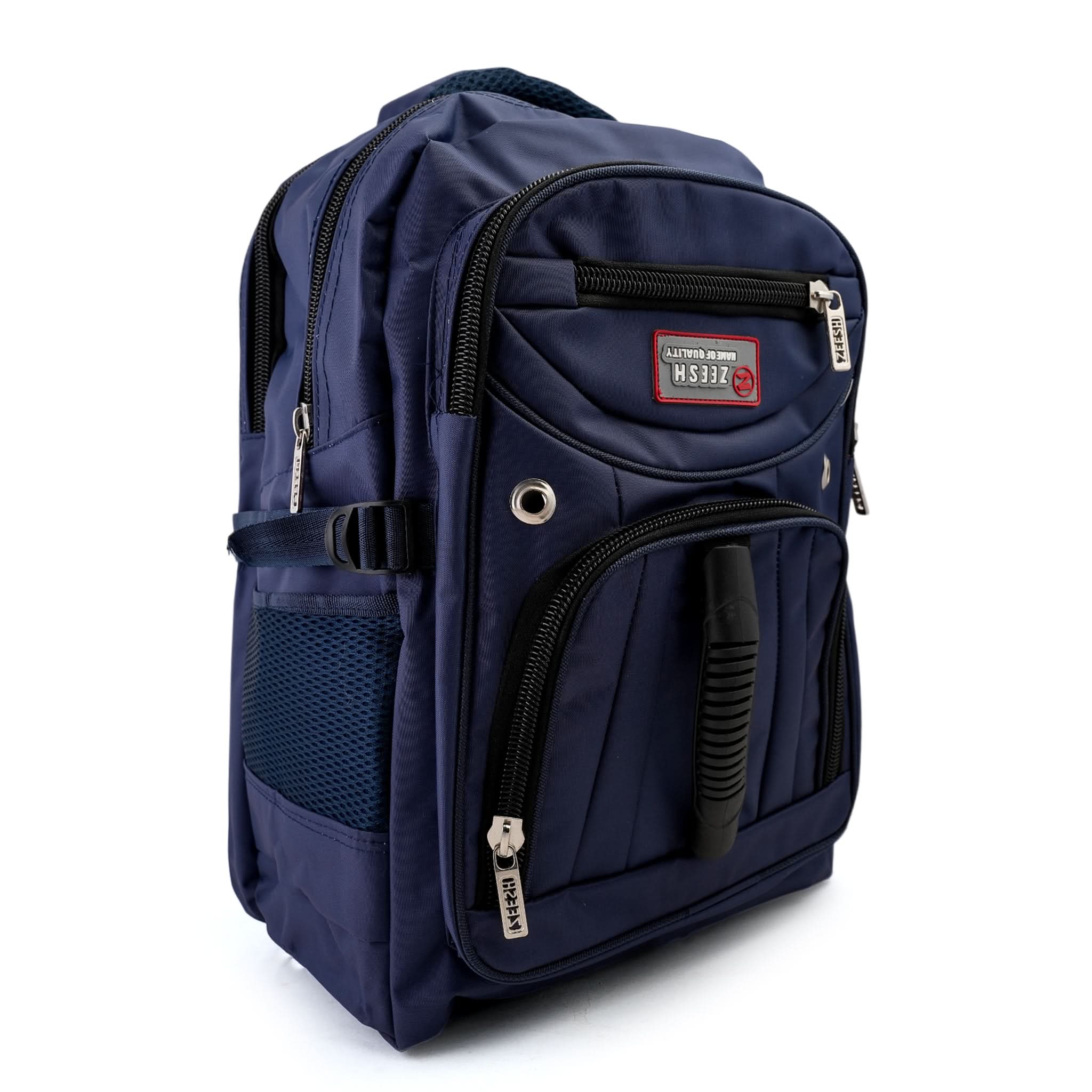 Kids School Backpack 18" Zee-219 - Navy Blue, School Bags, Chase Value, Chase Value