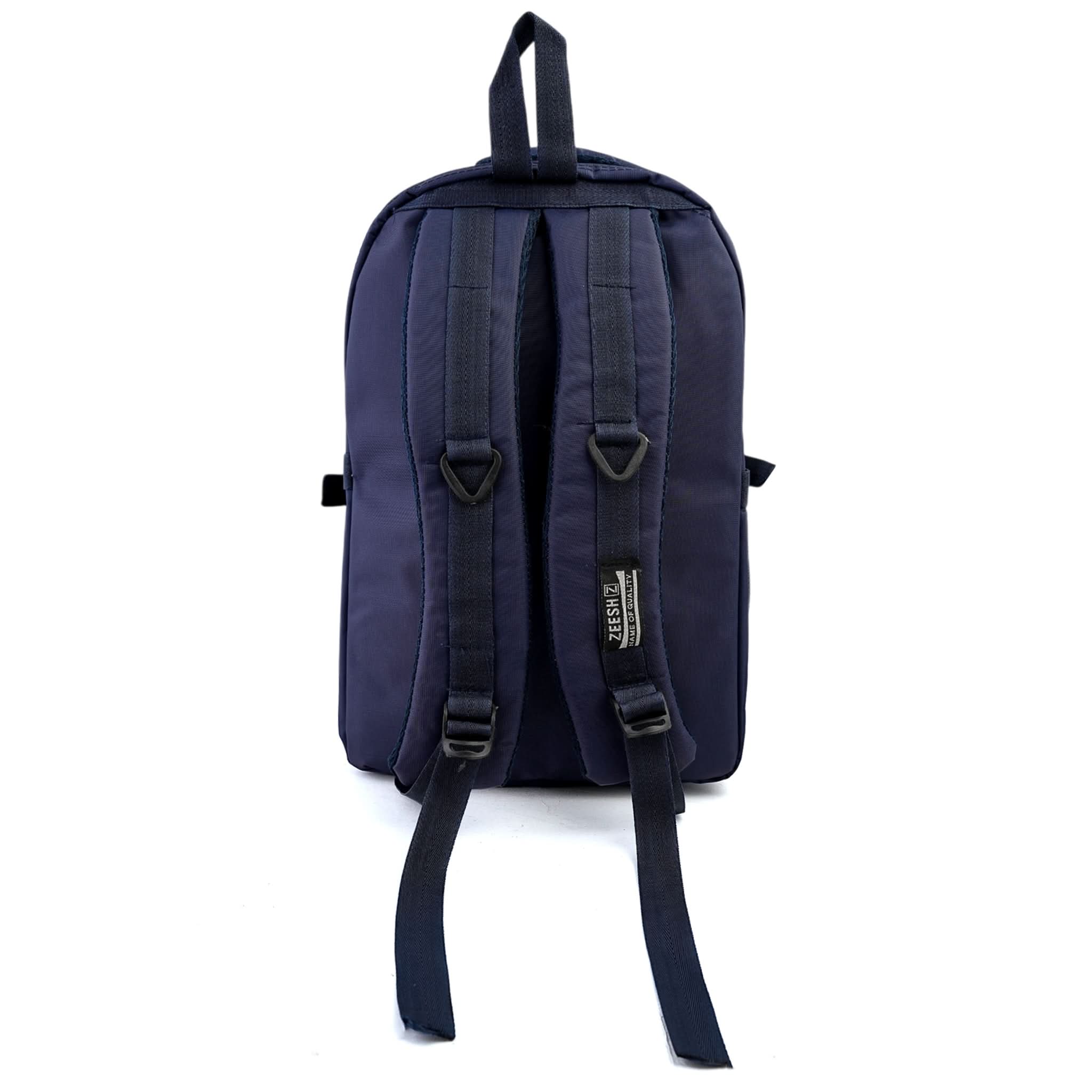 Kids School Backpack 18" Zee-219 - Navy Blue, School Bags, Chase Value, Chase Value