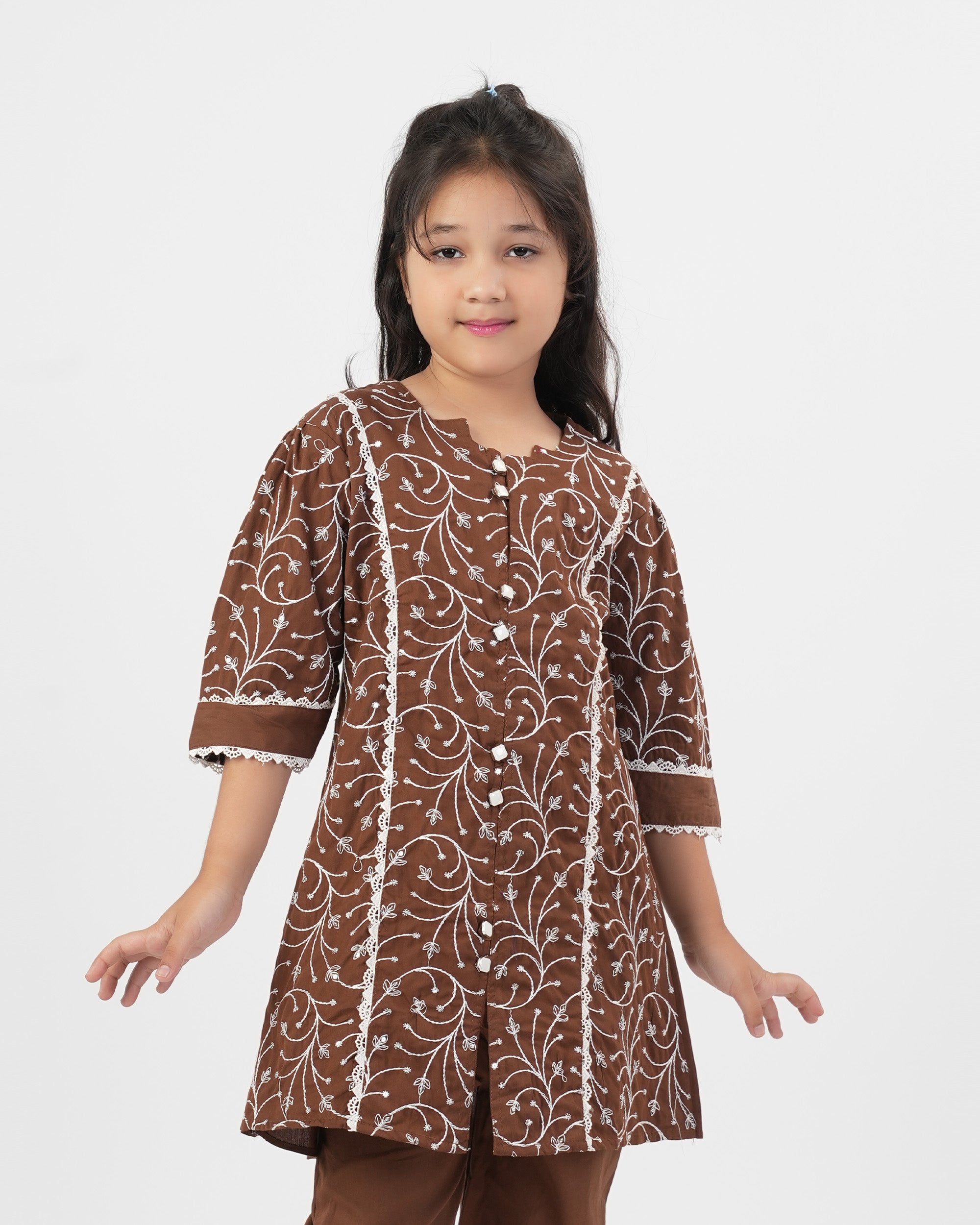 Girl's Embroidered Shalwar Kameez, Girls Shalwar Kameez, Chase Value, Chase Value