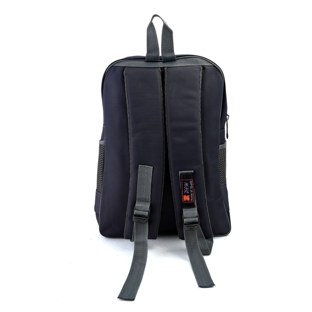 Kids School Backpack 17.5" Zee-222 - Grey, School Bags, Chase Value, Chase Value