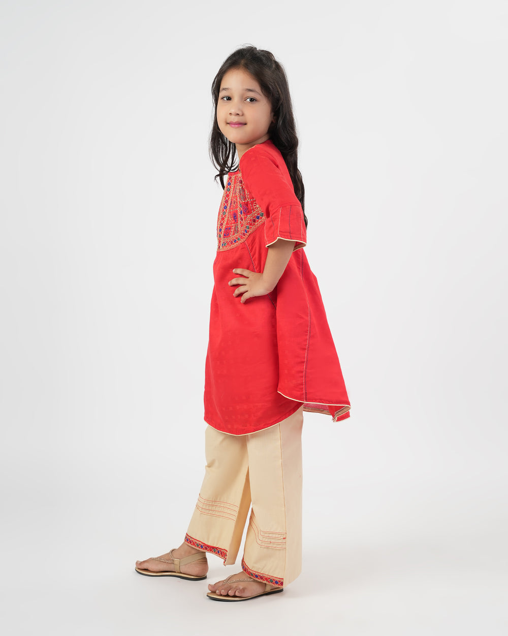 Girl's Embroidered Shalwar Kameez, Girls Shalwar Kameez, Chase Value, Chase Value