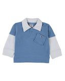 Valuables Newborn Boys Collar T-Shirt
