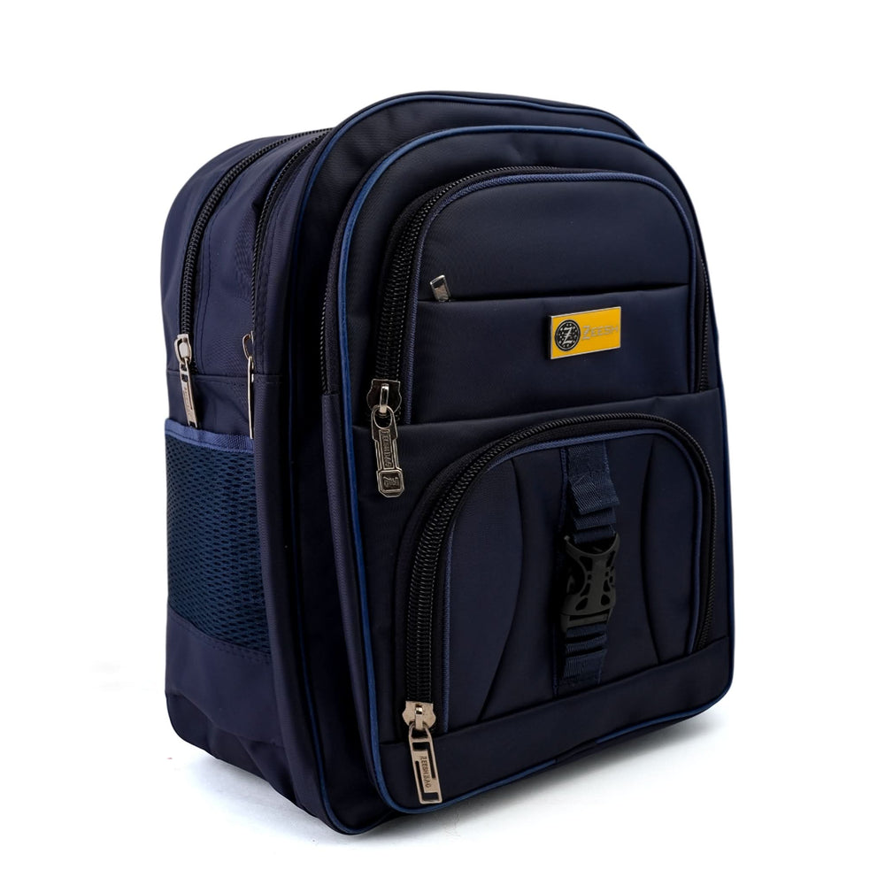 Kids School Backpack 17.5" Zee-222 - Blue, School Bags, Chase Value, Chase Value
