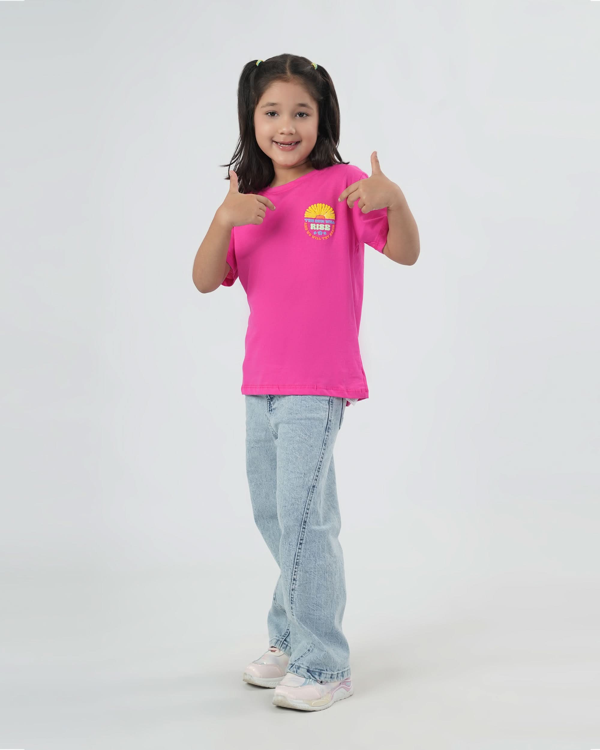 Eminent Girls Half Sleeves T-Shirt, Girls T-Shirts, Eminent, Chase Value