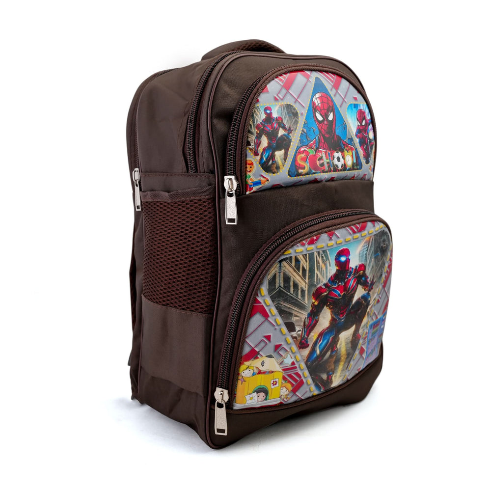 Kids Character Backpack 16" KT-010 - Spider Man, School Bags, Chase Value, Chase Value