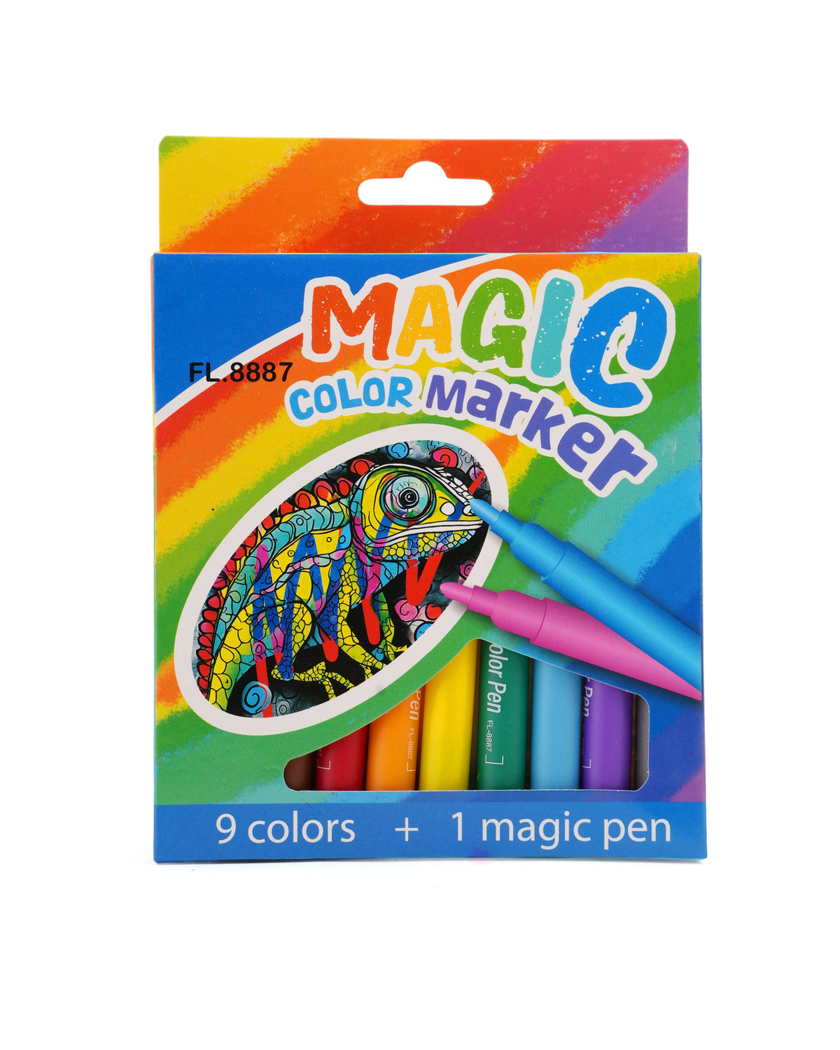 Magic Water Colour Pen – 9+1 Pcs