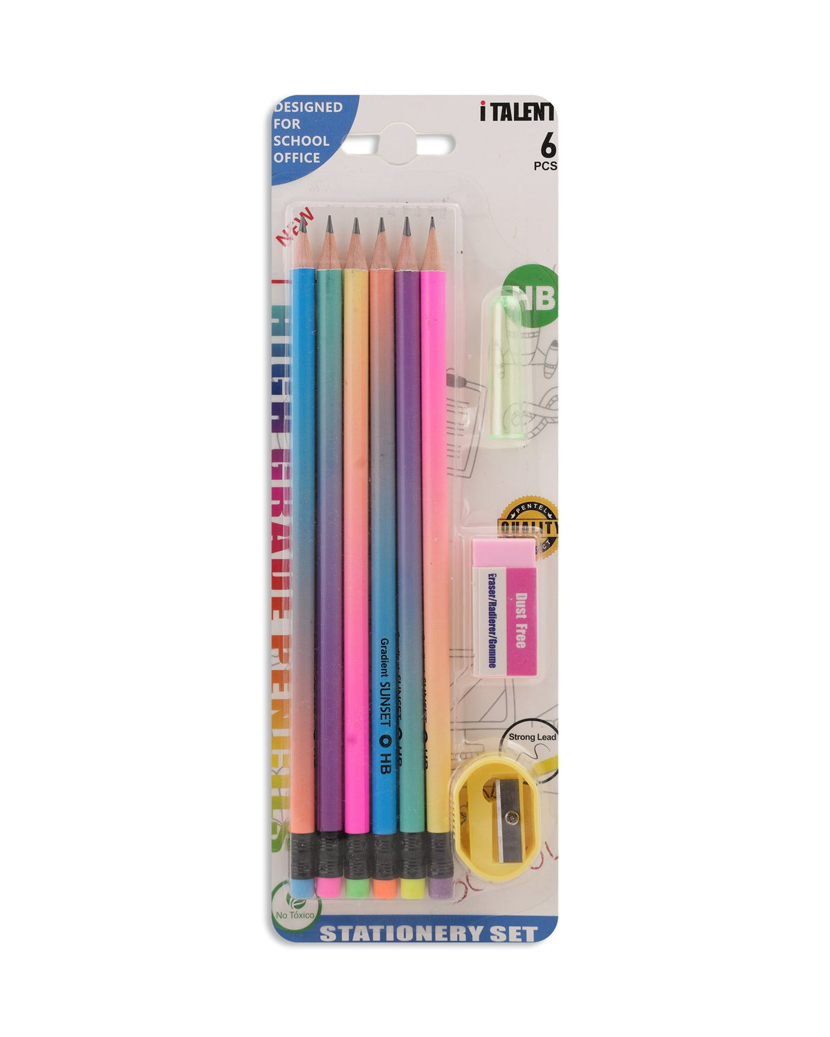 Pencil Set – 6+3 Pcs