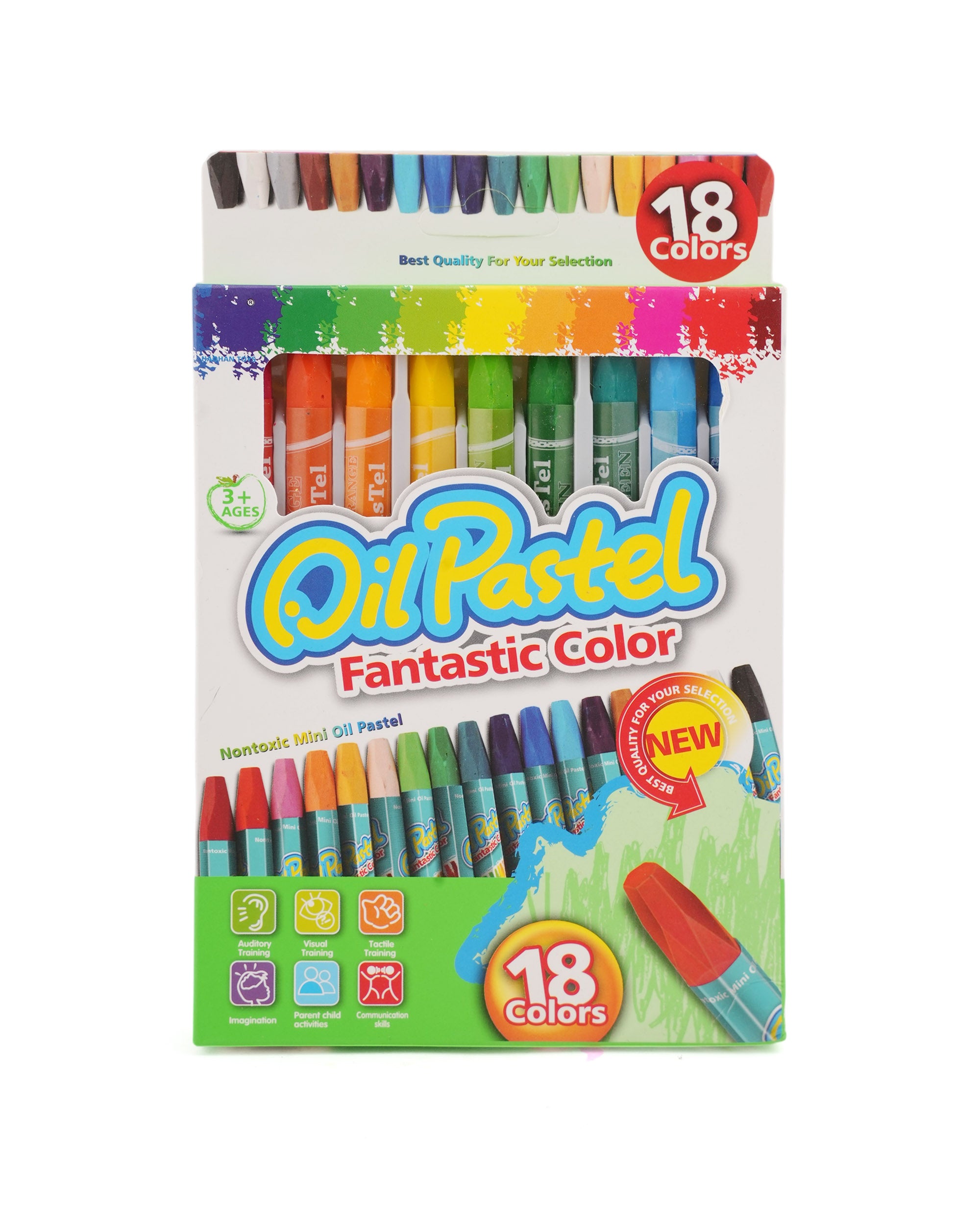 Oil Pastel – 18 Pcs