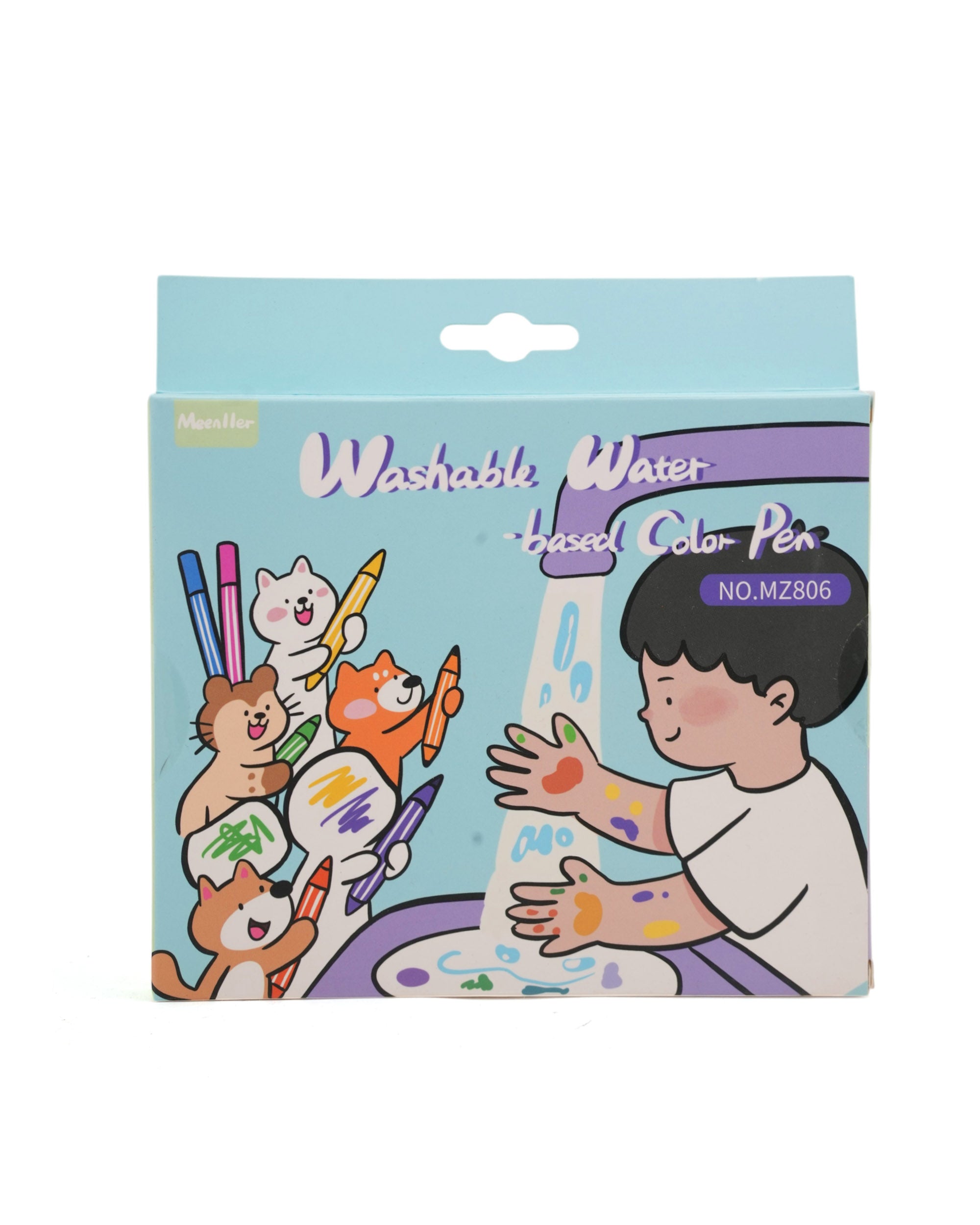 Washable Water Colour Pen – 12 Pcs
