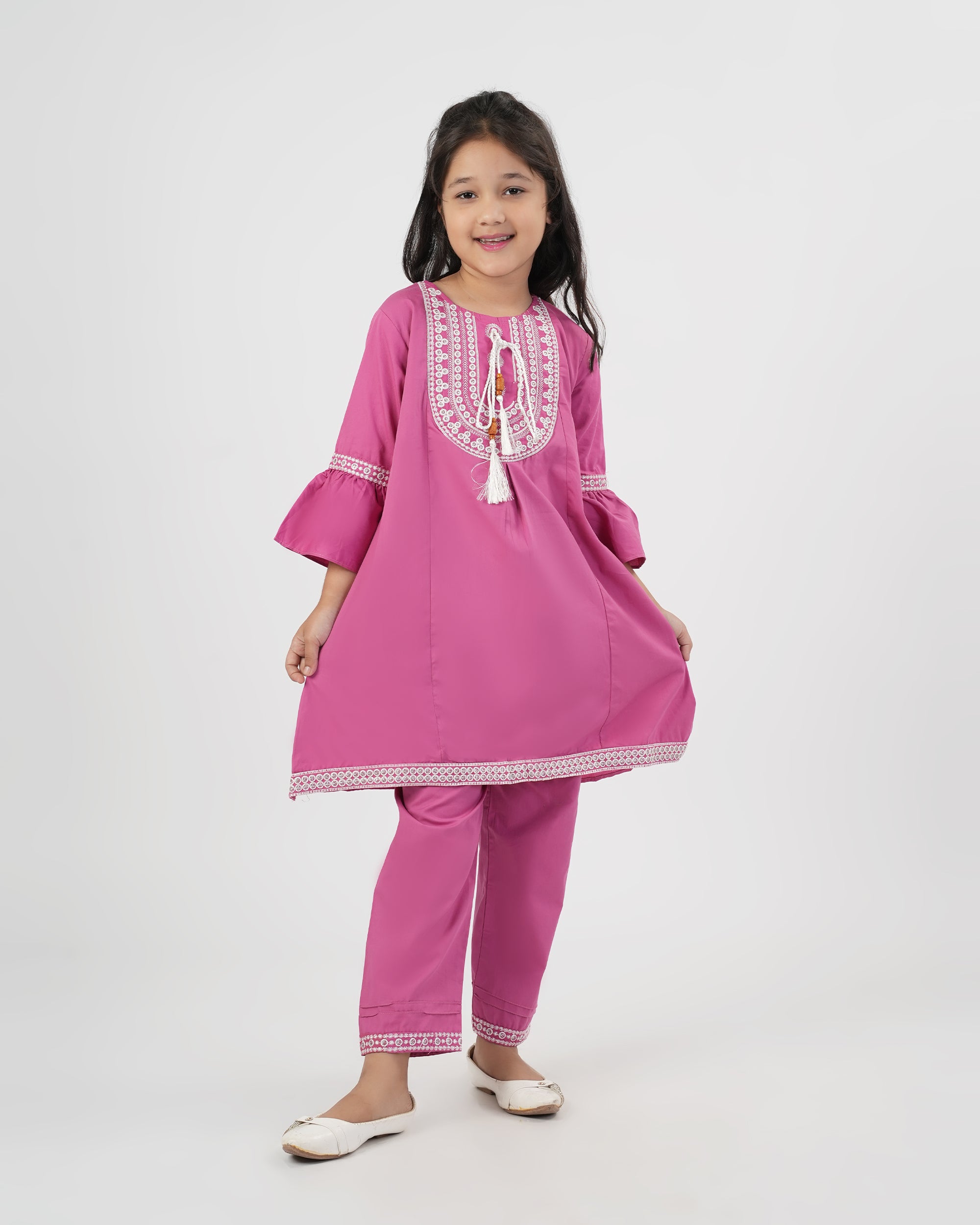 Girl's Embroidered Shalwar Kameez, Girls Shalwar Kameez, Chase Value, Chase Value
