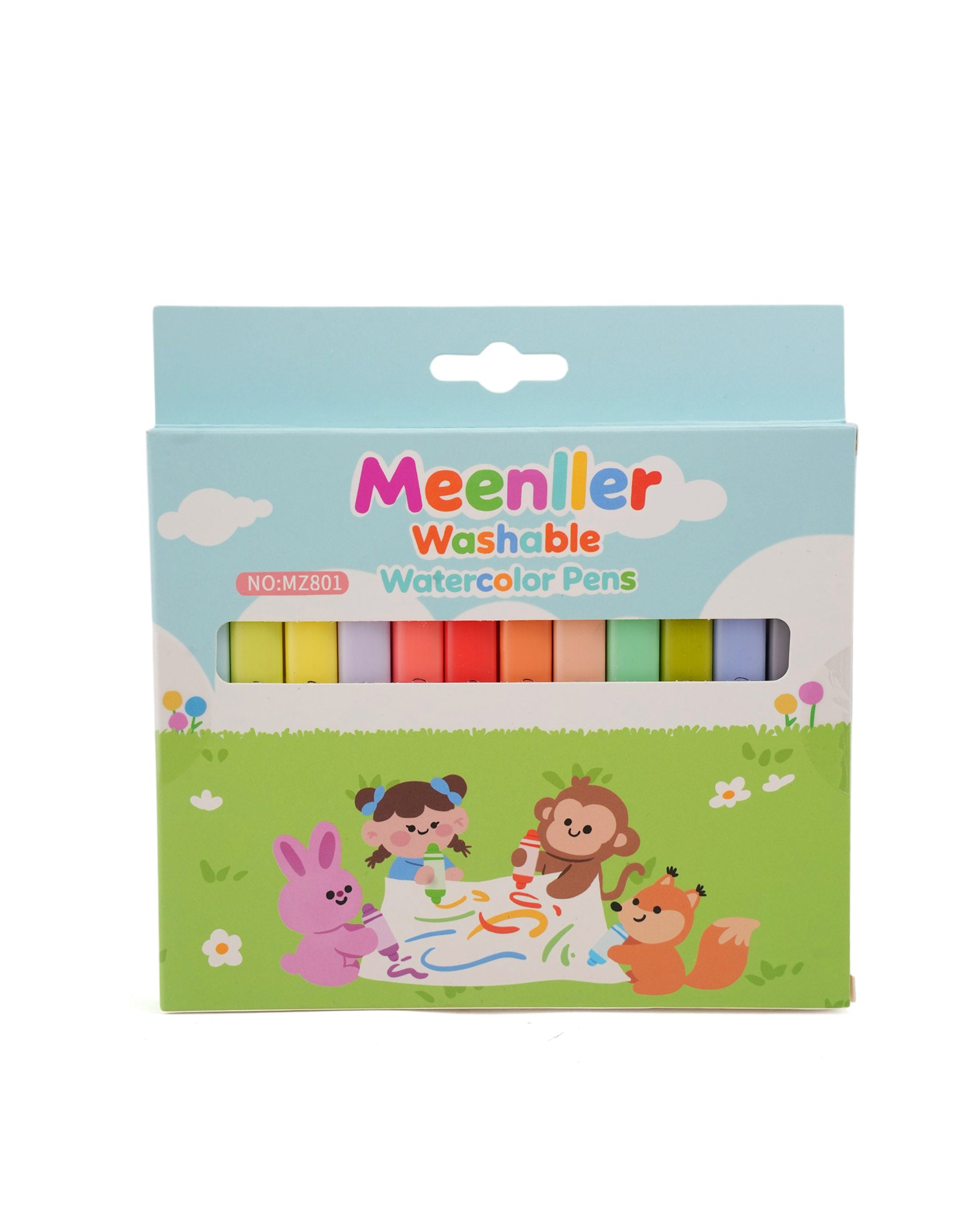 Washable Water Colour Pen – 12 Pcs