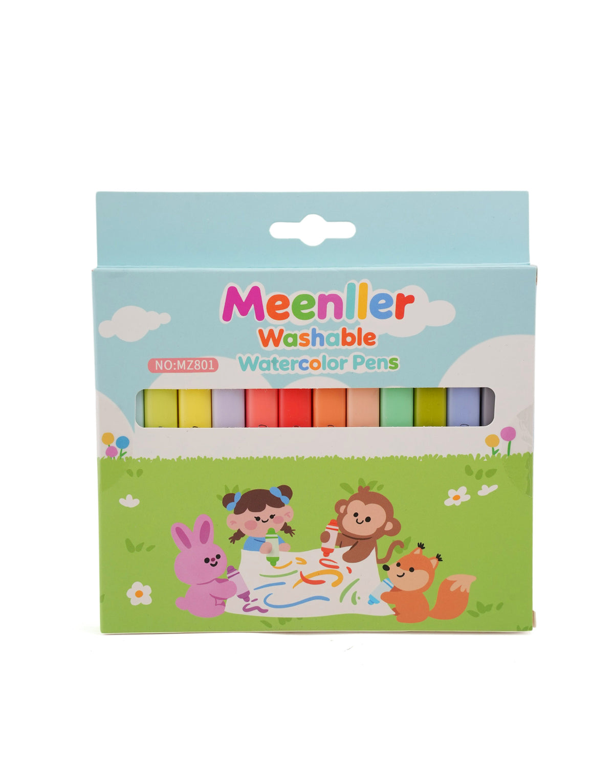 Washable Water Colour Pen – 12 Pcs