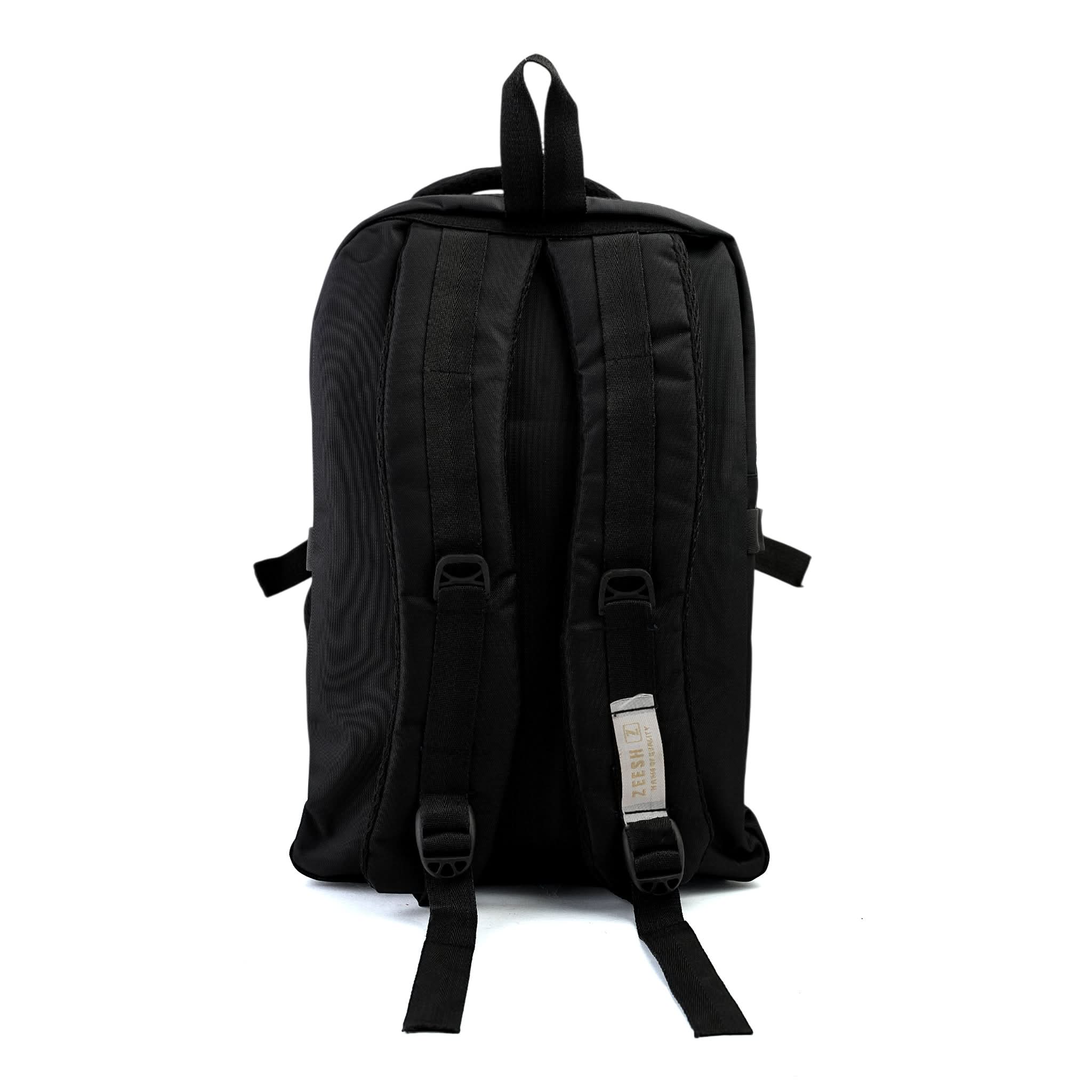 Kids School Backpack 18" Zee-220 - Black, School Bags, Chase Value, Chase Value