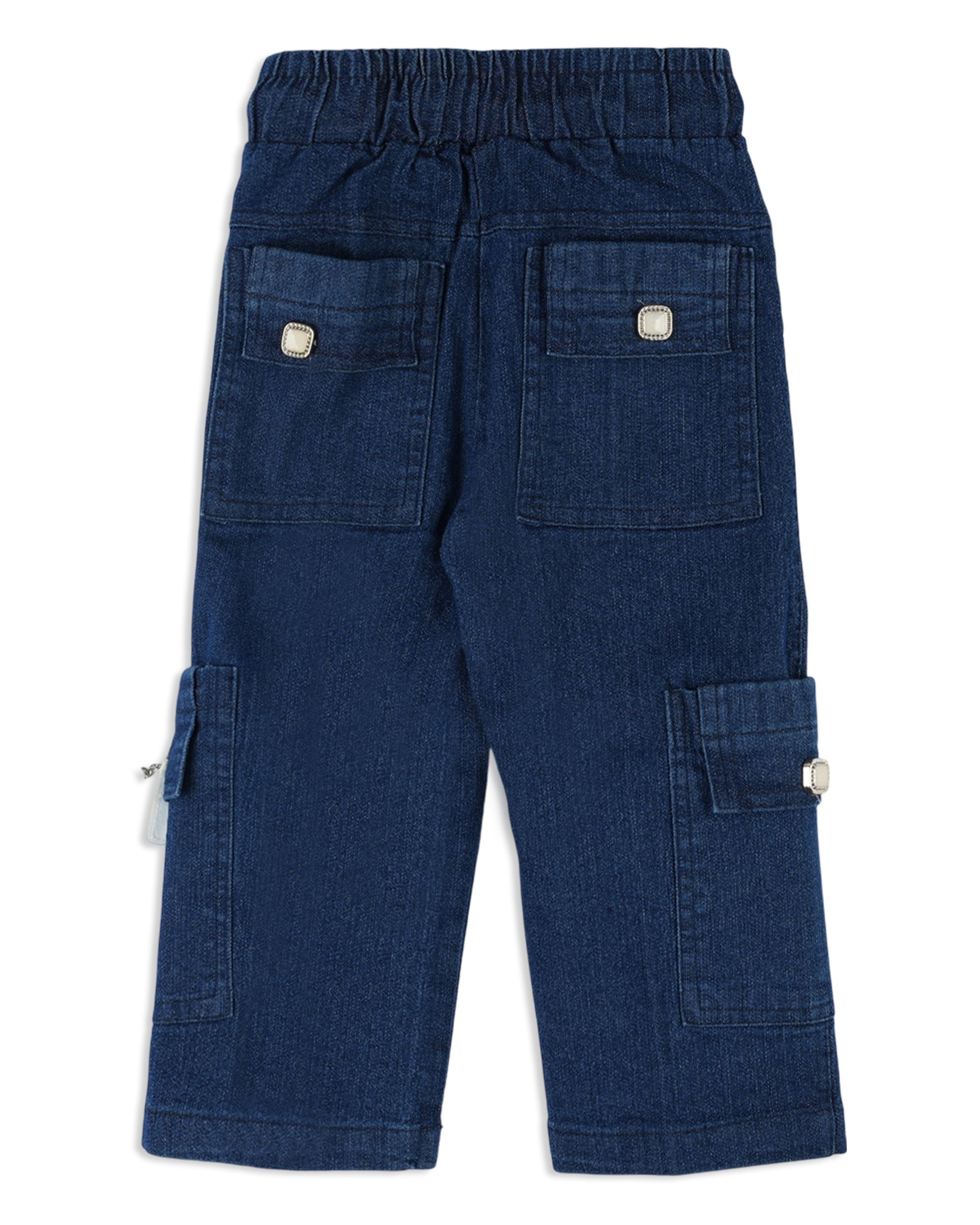 Girl's Denim Wide Leg Pant