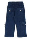 Girl's Denim Wide Leg Pant