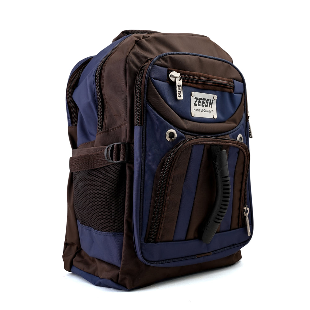 Kids School Backpack 20" Zee-219 - Brown, School Bags, Chase Value, Chase Value