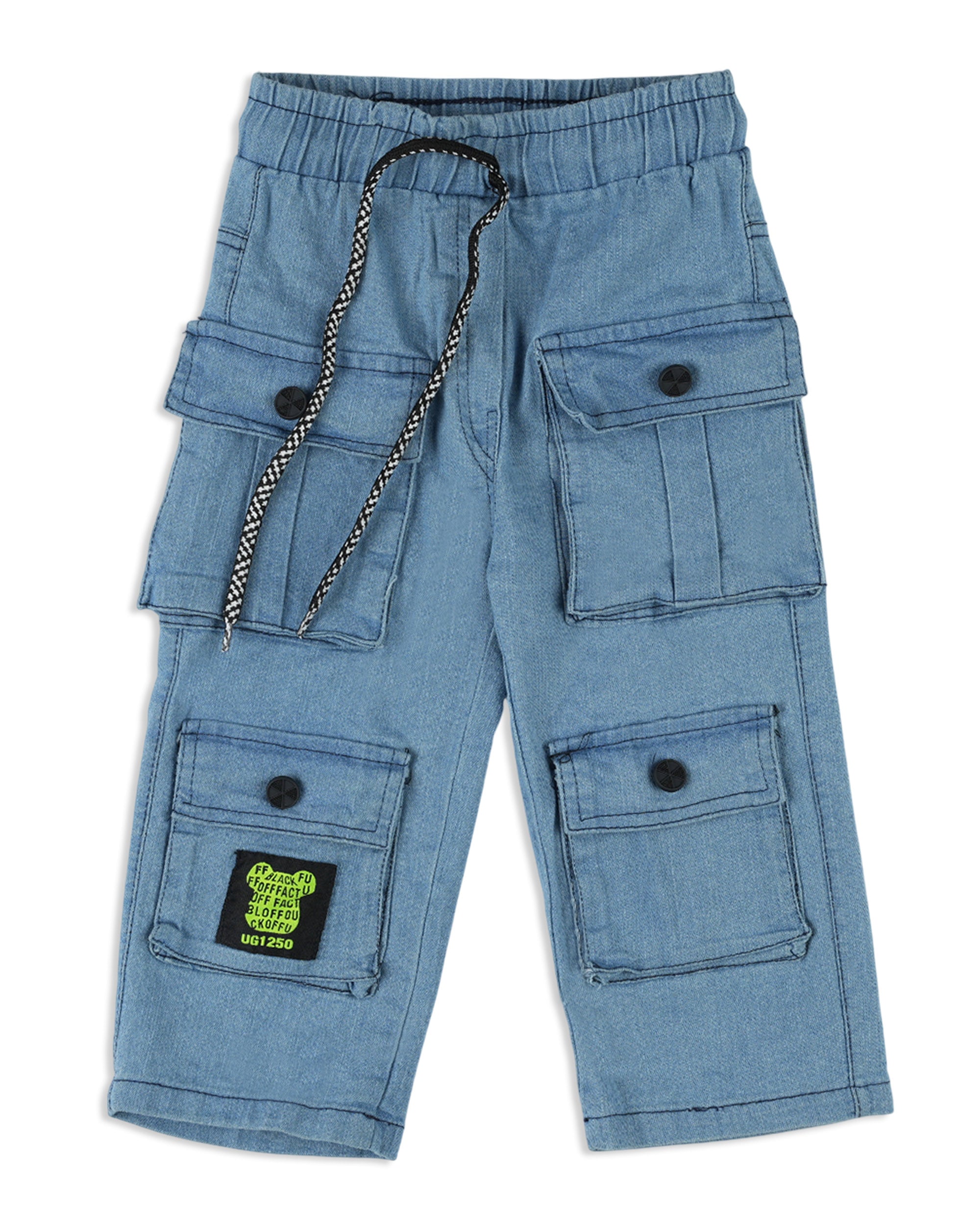 Girl's Denim Wide Leg Pant