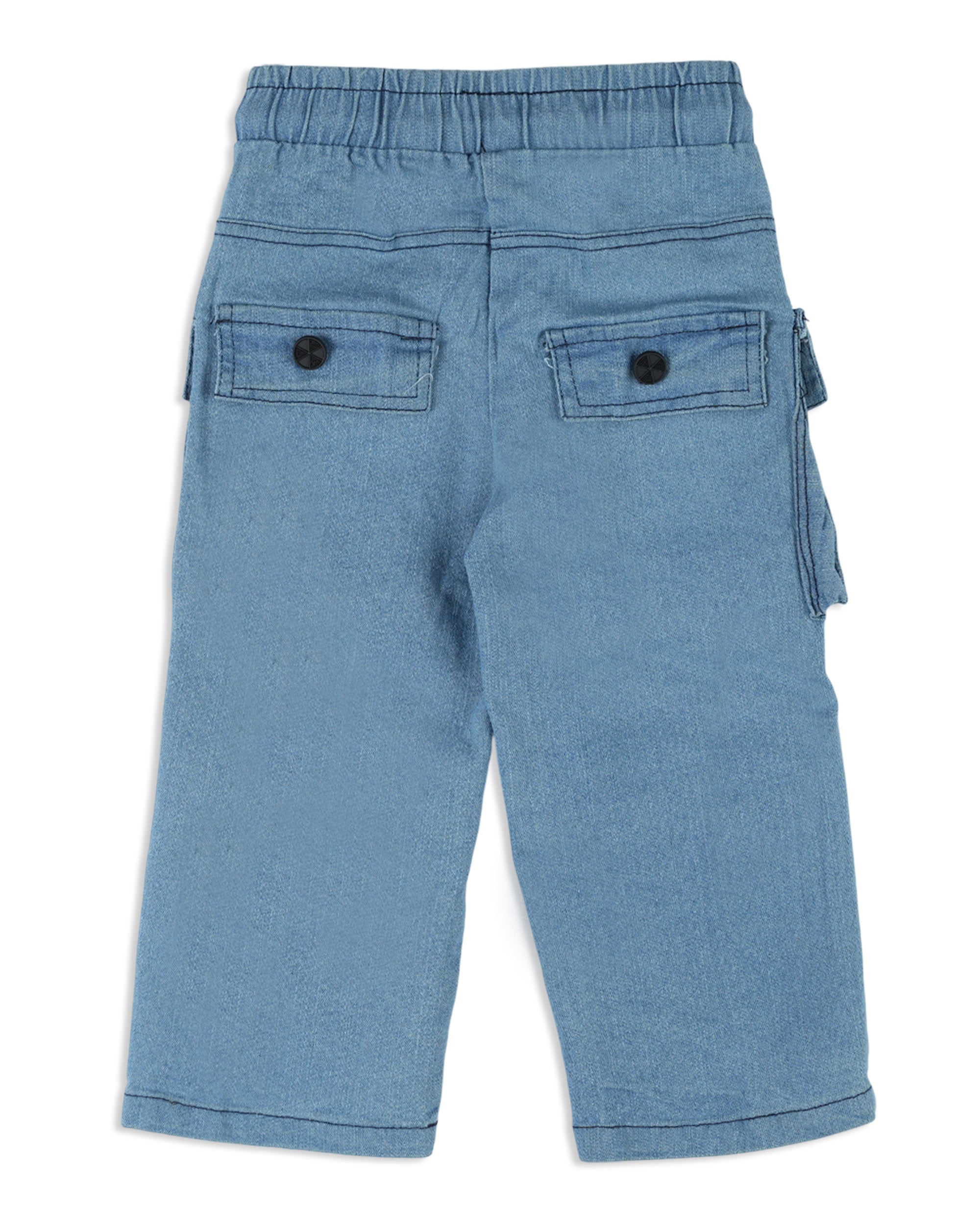 Girl's Denim Wide Leg Pant
