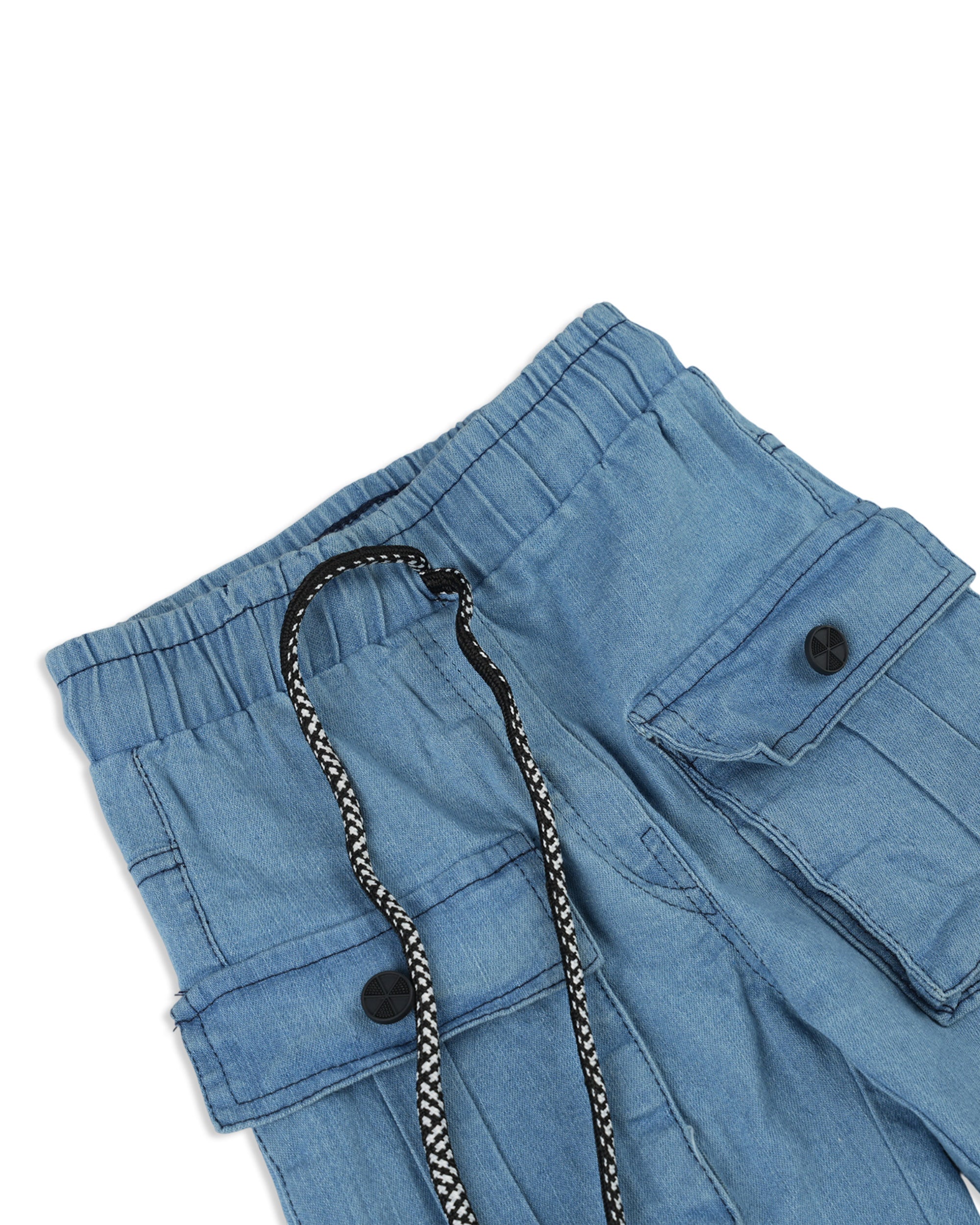 Girl's Denim Wide Leg Pant